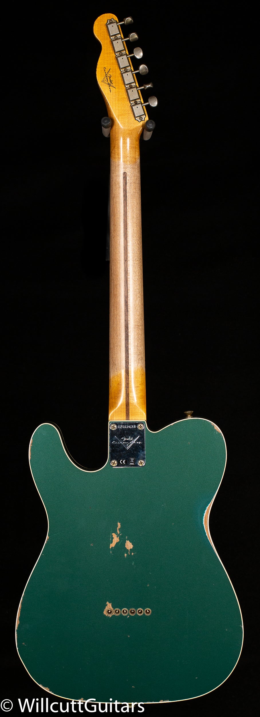 Fender Custom Shop 59 TELE® CUSTOM - RELIC®, AGED SHERWOOD GREEN METALLIC (623)