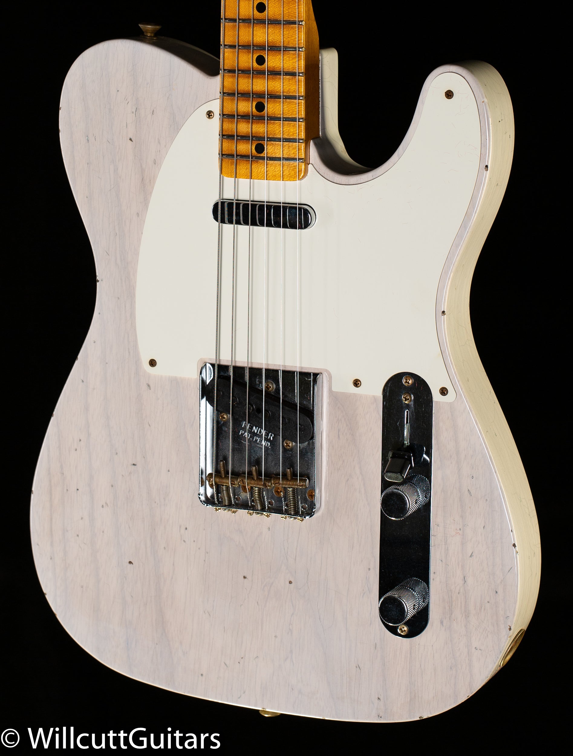 Fender Custom Shop 58 TELECASTER® JOURNEYMAN RELIC®, AGED WHITE BLONDE (633)