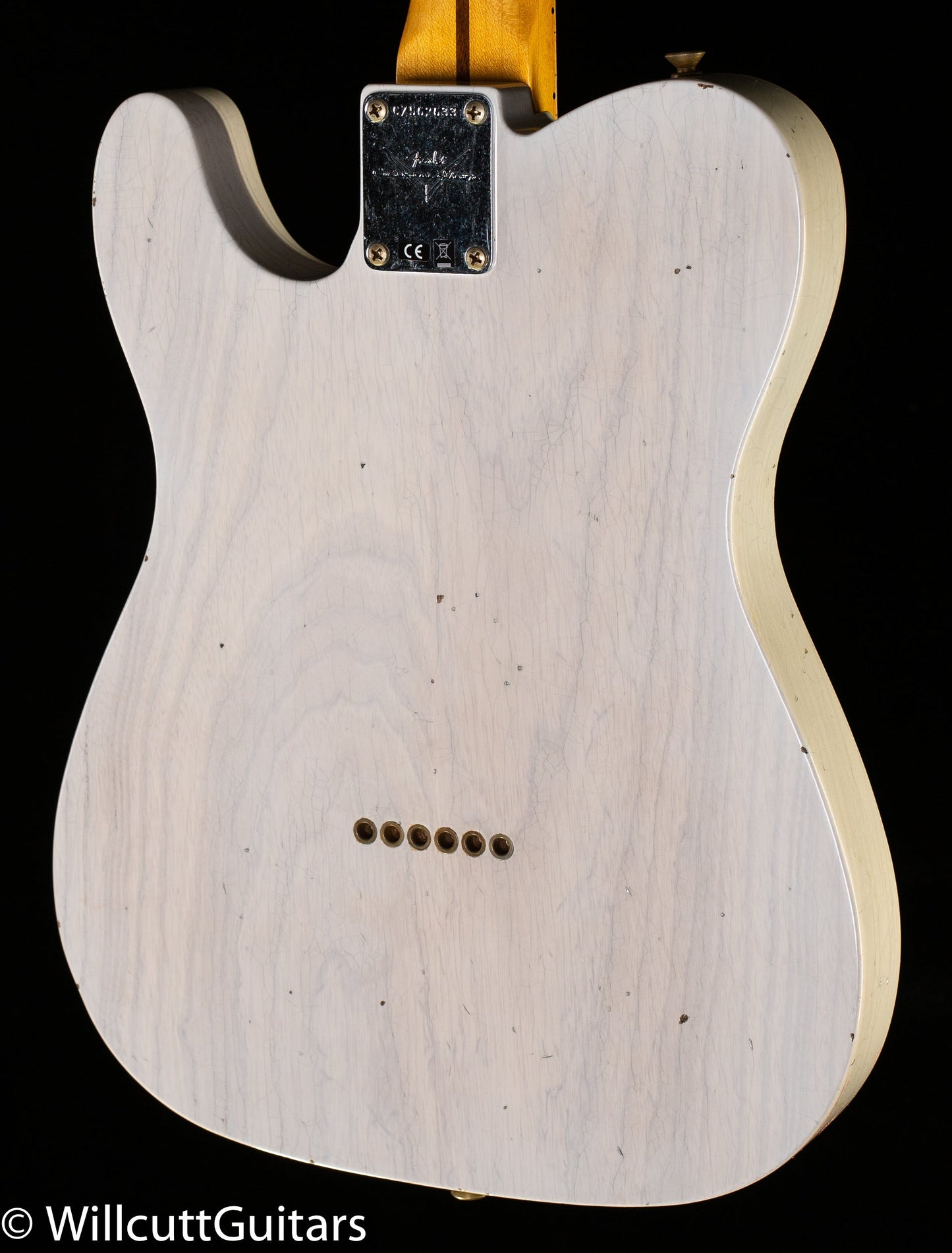 Fender Custom Shop 58 TELECASTER® JOURNEYMAN RELIC®, AGED WHITE BLONDE (633)