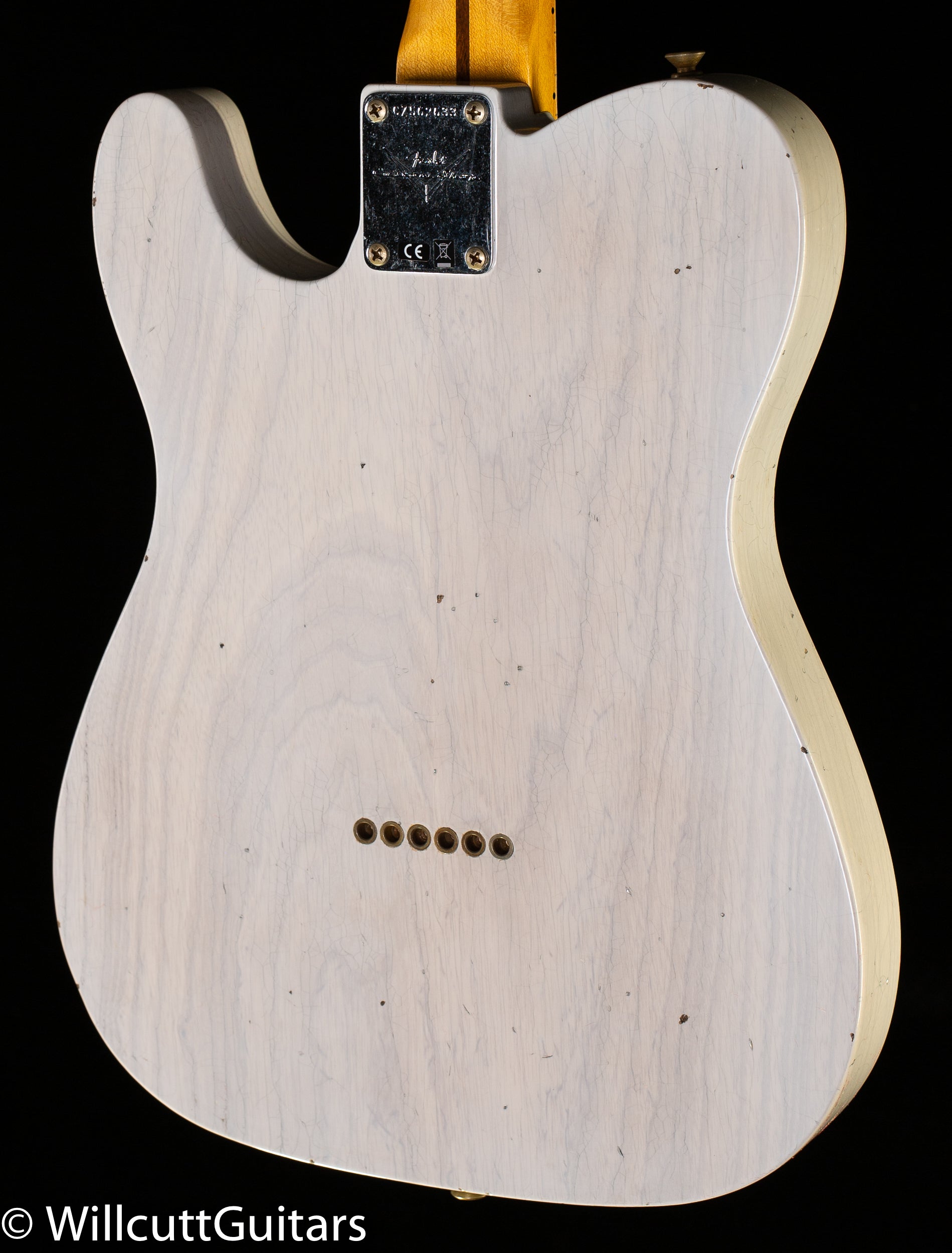 Fender Custom Shop 58 TELECASTER® JOURNEYMAN RELIC®, AGED WHITE BLONDE (633)