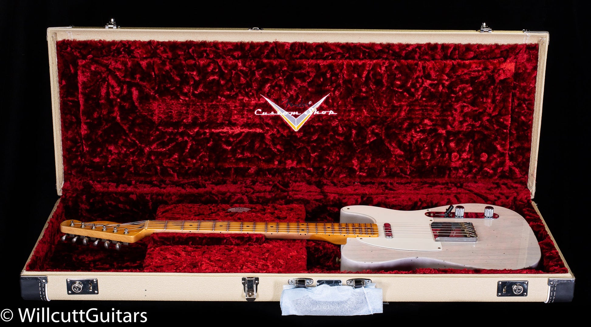Fender Custom Shop 58 TELECASTER® JOURNEYMAN RELIC®, AGED WHITE BLONDE (633)