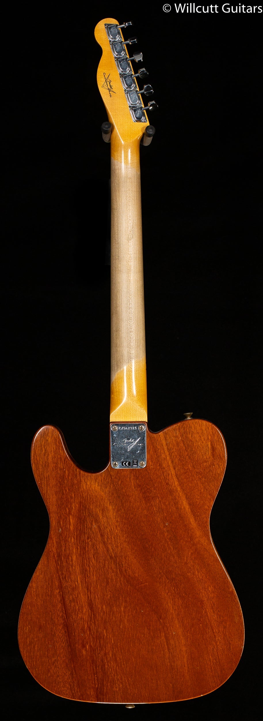 Fender Custom Shop 1968 Telecaster Thinline Bigsby Journeyman Relic Aged Natural (919)