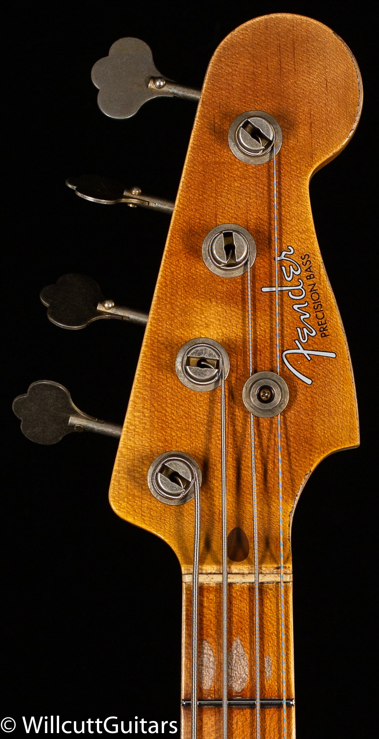 Fender Custom Shop 1958 Precision Bass Heavy Relic Vintage White (929)