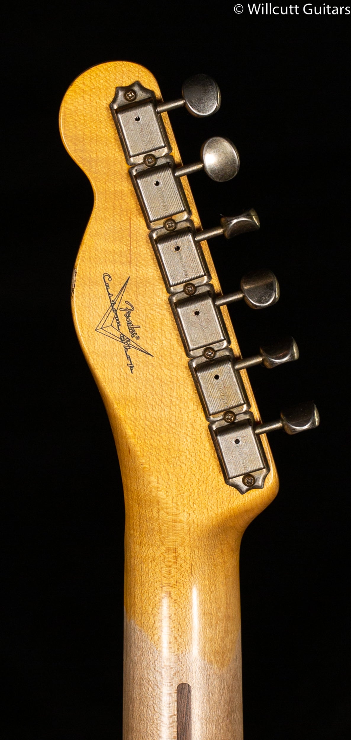 Fender Custom Shop 1959 Telecaster Custom Relic Wide-Fade Chocolate Sunburst (062)