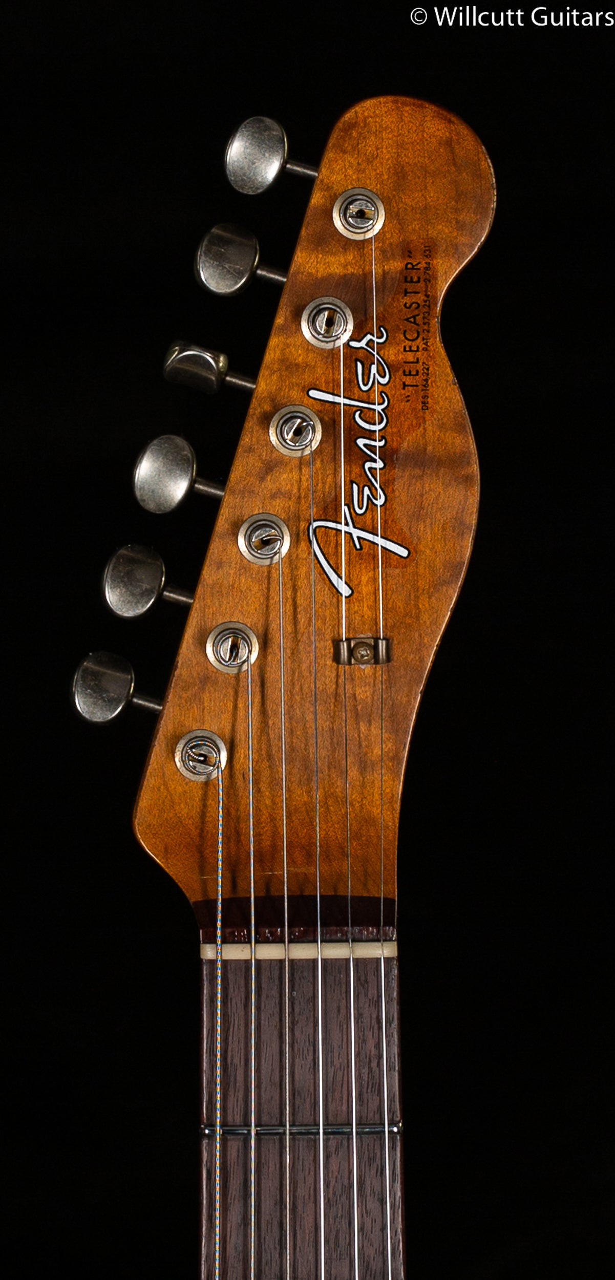 Fender Custom Shop Limited Edition HS Tele Custom Relic Aged Charcoal Frost Metallic (174)