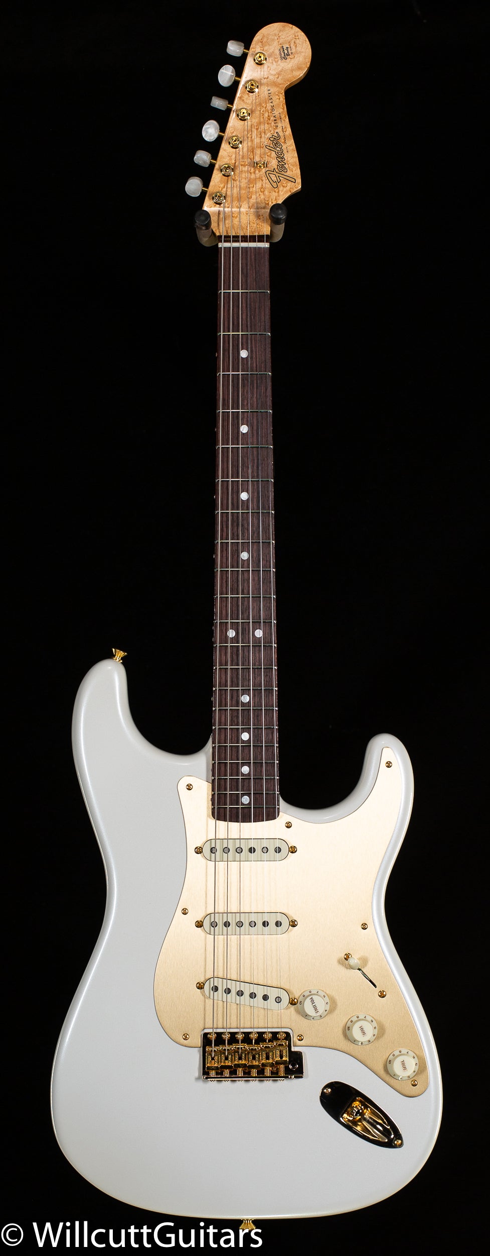 Fender Custom Shop Limited Edition 75th Anniversary Stratocaster NOS Diamond White Pearl (306)