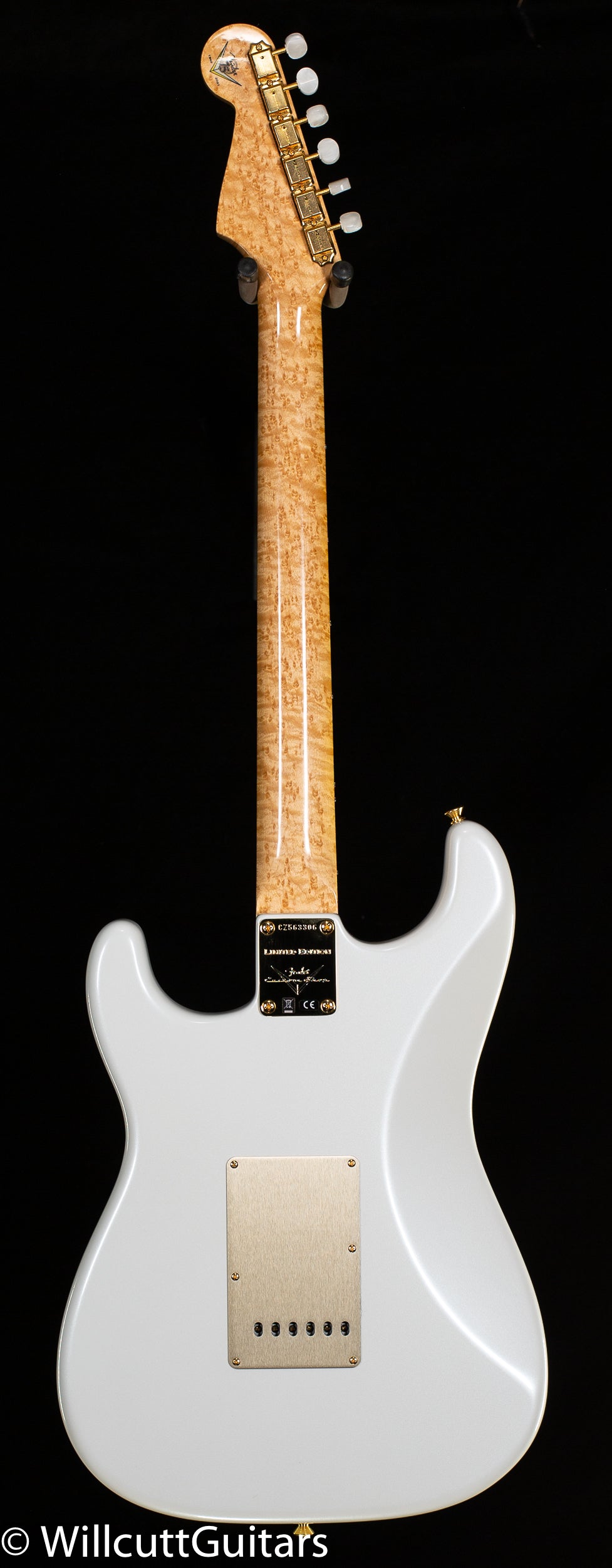 Fender Custom Shop Limited Edition 75th Anniversary Stratocaster NOS Diamond White Pearl (306)