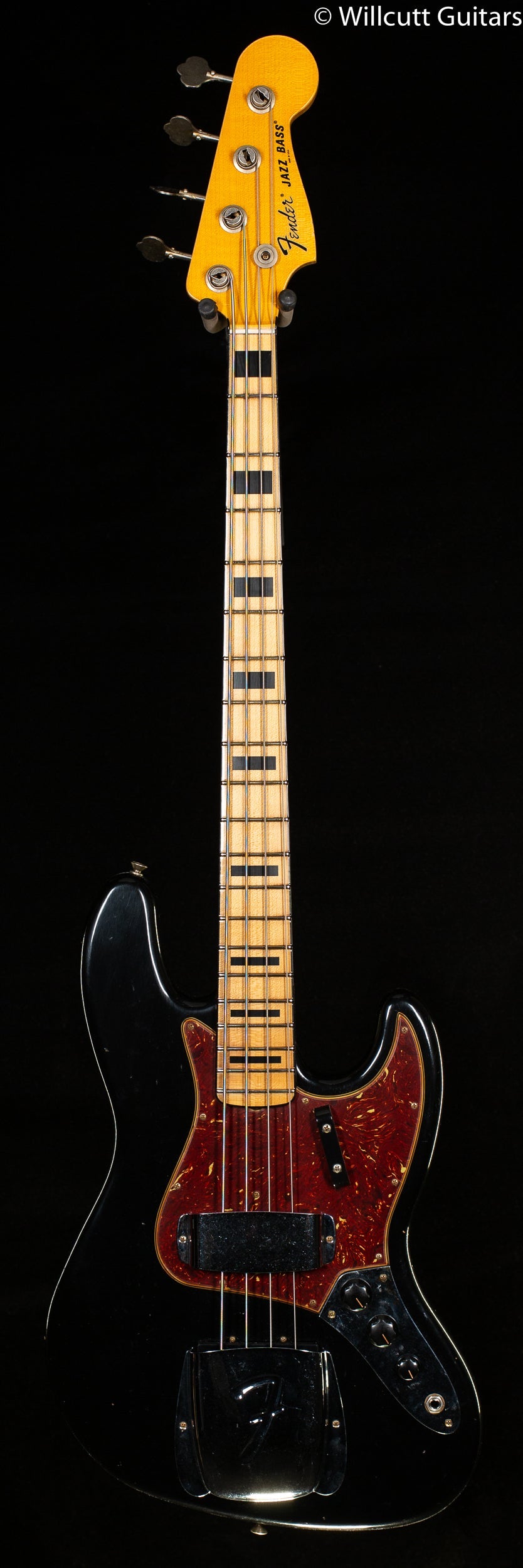Fender Custom Shop '68 Jazz Bass Journeyman Relic Aged Black (282)