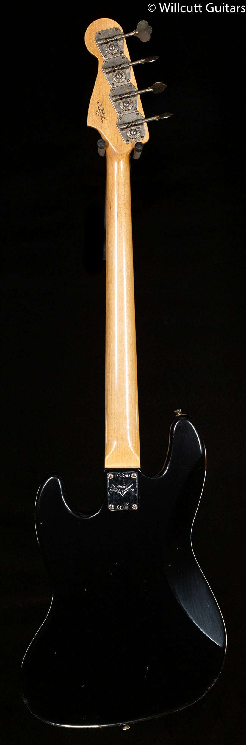 Fender Custom Shop '68 Jazz Bass Journeyman Relic Aged Black (282)