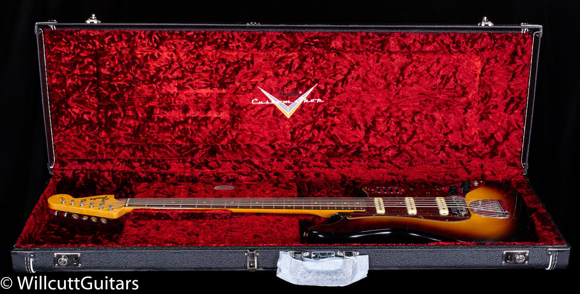 Fender Custom Shop Bass VI Journeyman Relic Rosewood Fingerboard 3-Color Sunburst (289)