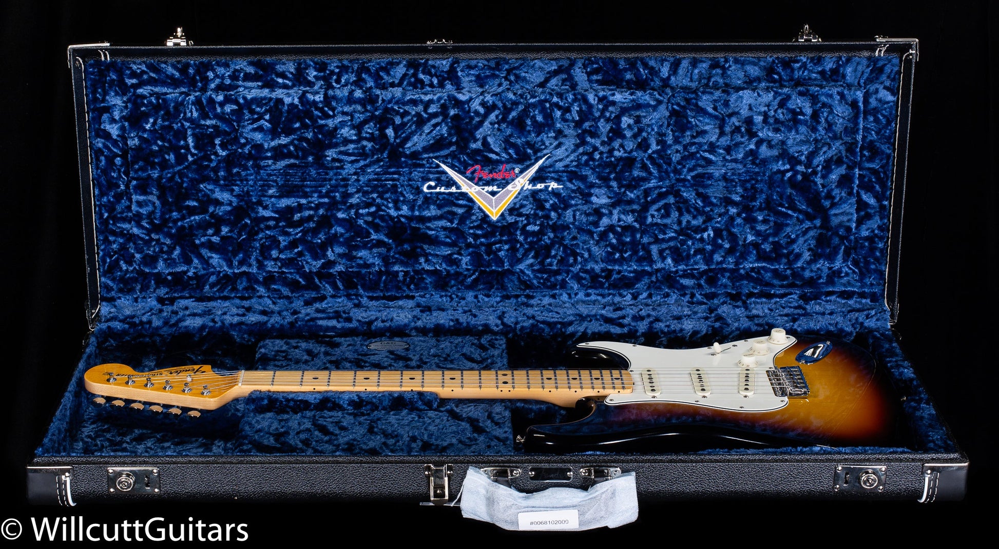 Fender Custom Shop 1968 Stratocaster DLX Closet Classic 3-Color Sunburst (875)