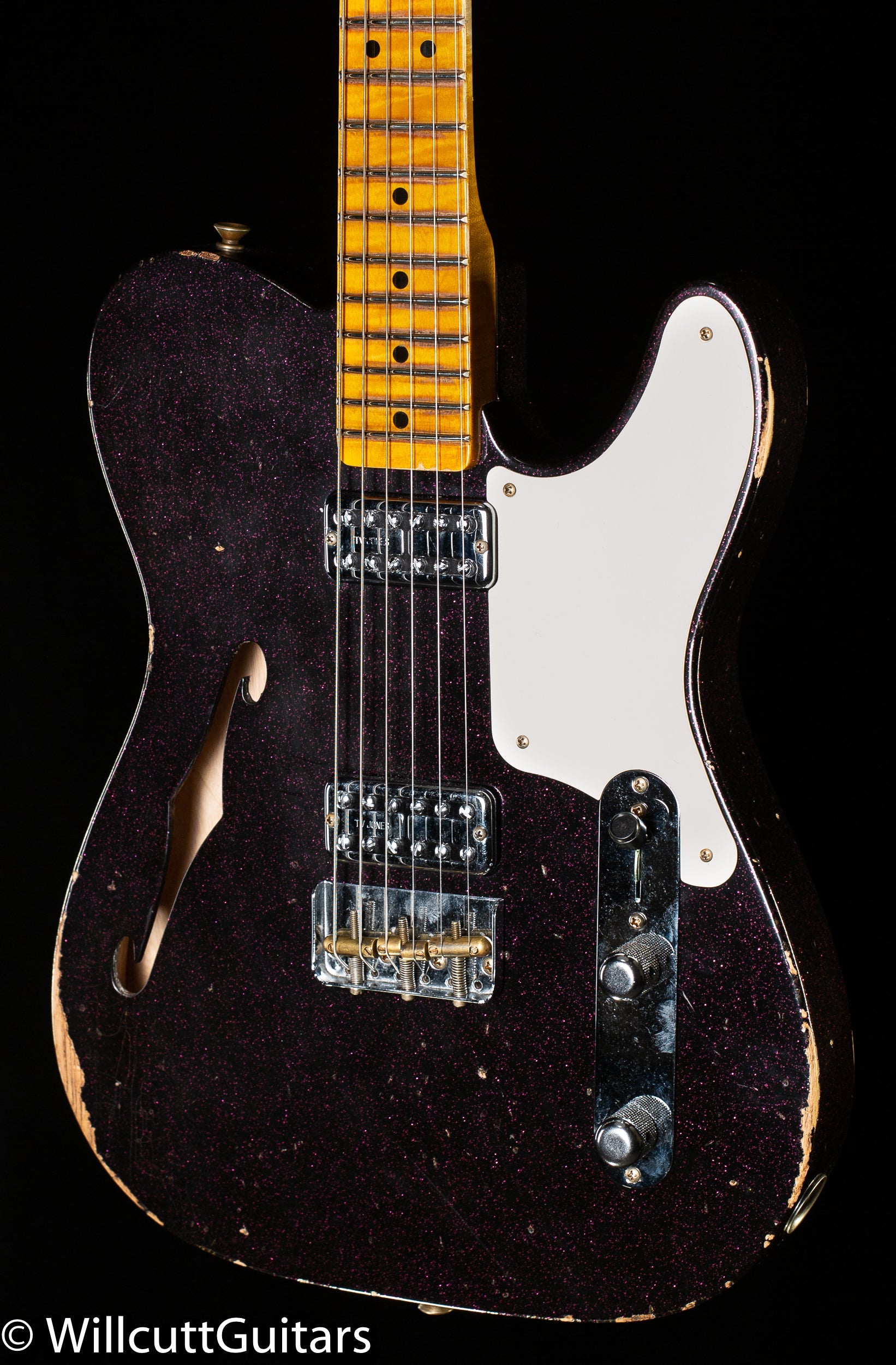 Fender Custom Shop LTD Caballo Tono Ligero Relic Aged Magenta Sparkle (330)