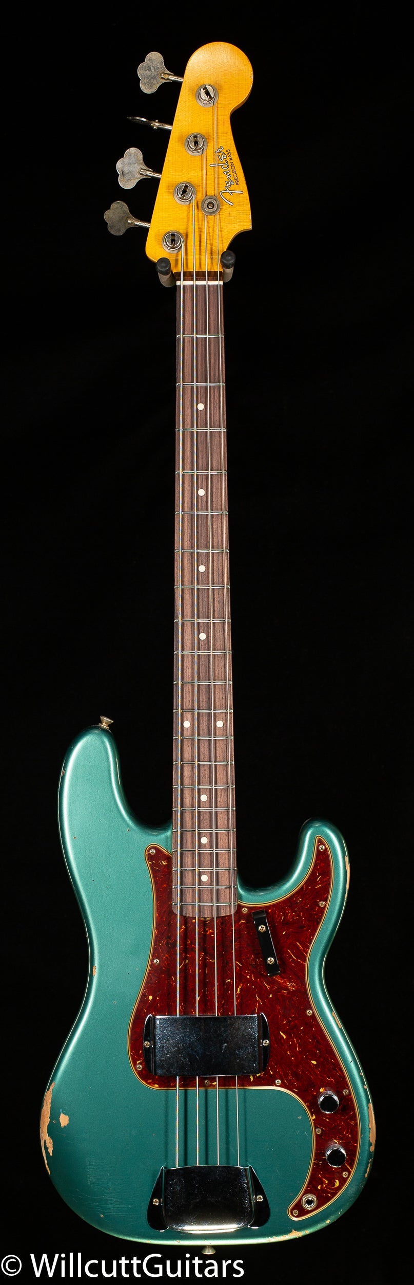 Fender Custom Shop 1961 Precision Bass Relic Aged Sherwood Green (689)