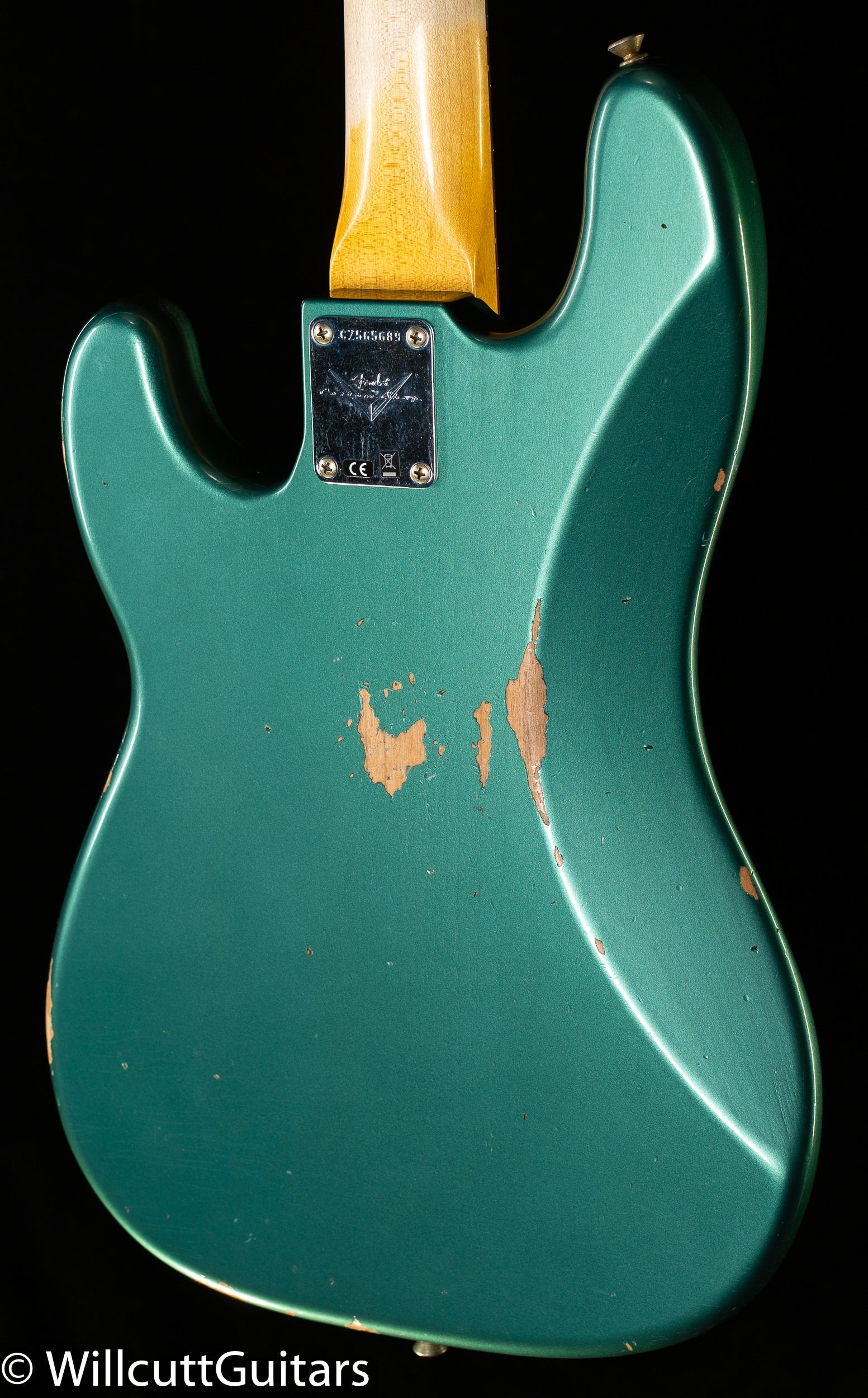 Fender Custom Shop 1961 Precision Bass Relic Aged Sherwood Green (689)