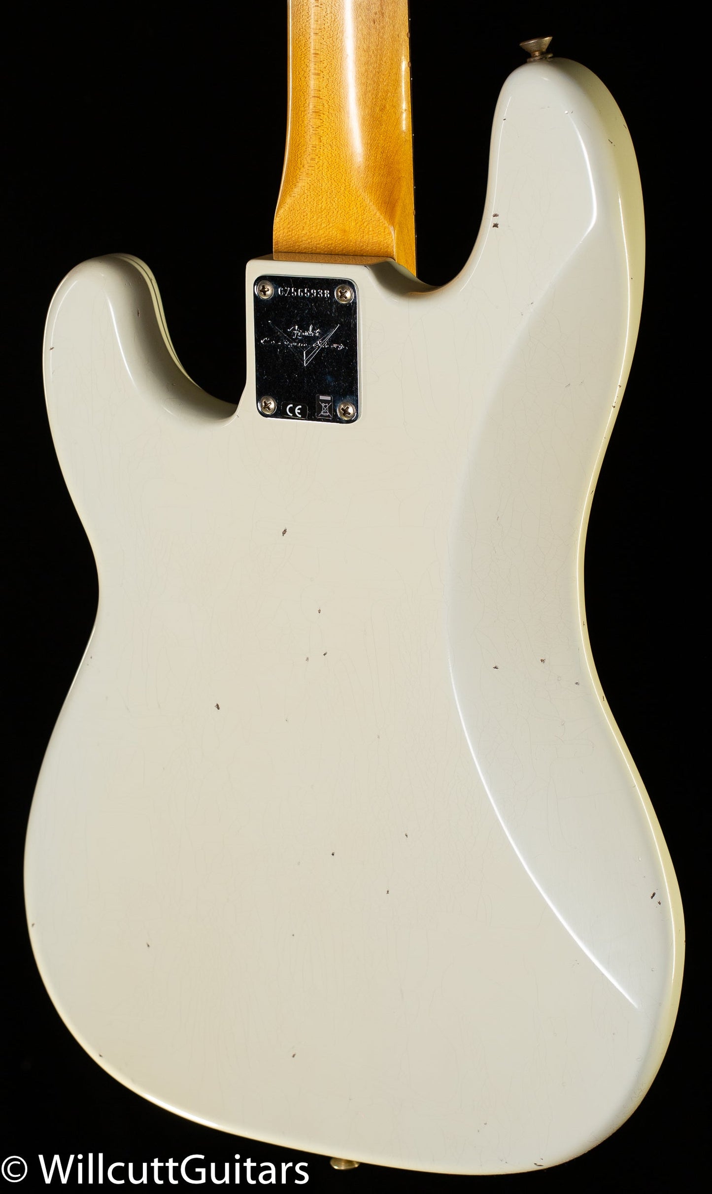 Fender Custom Shop 1963 Precision Bass Journeyman Relic Aged Olympic White (938)