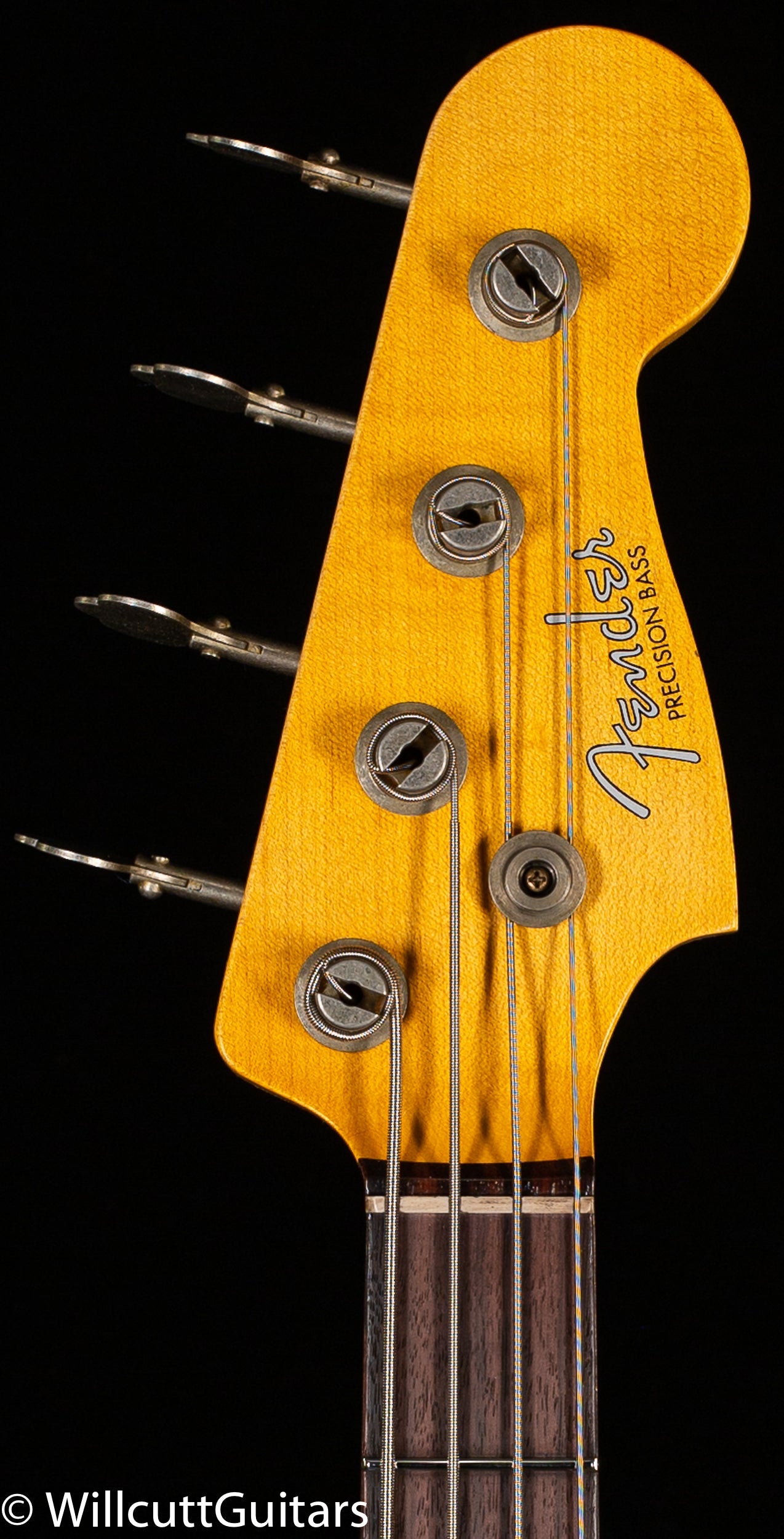 Fender Custom Shop 1963 Precision Bass Journeyman Relic Aged Olympic White (938)