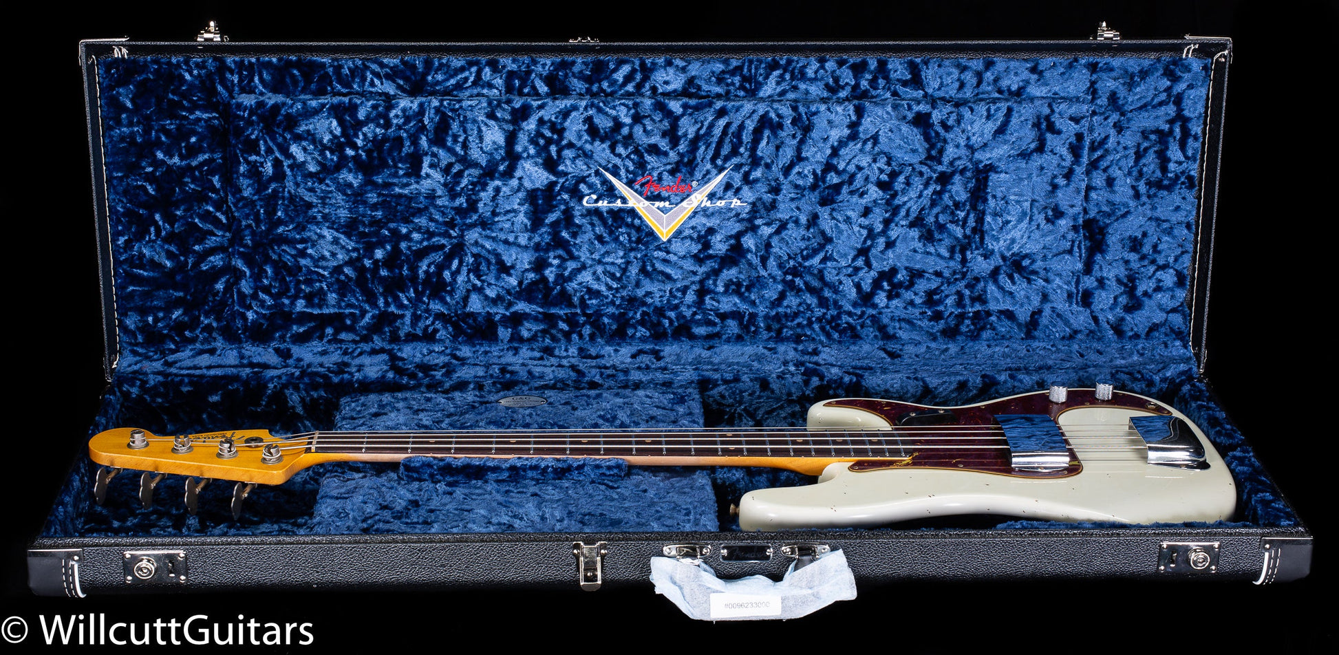 Fender Custom Shop 1963 Precision Bass Journeyman Relic Aged Olympic White (938)