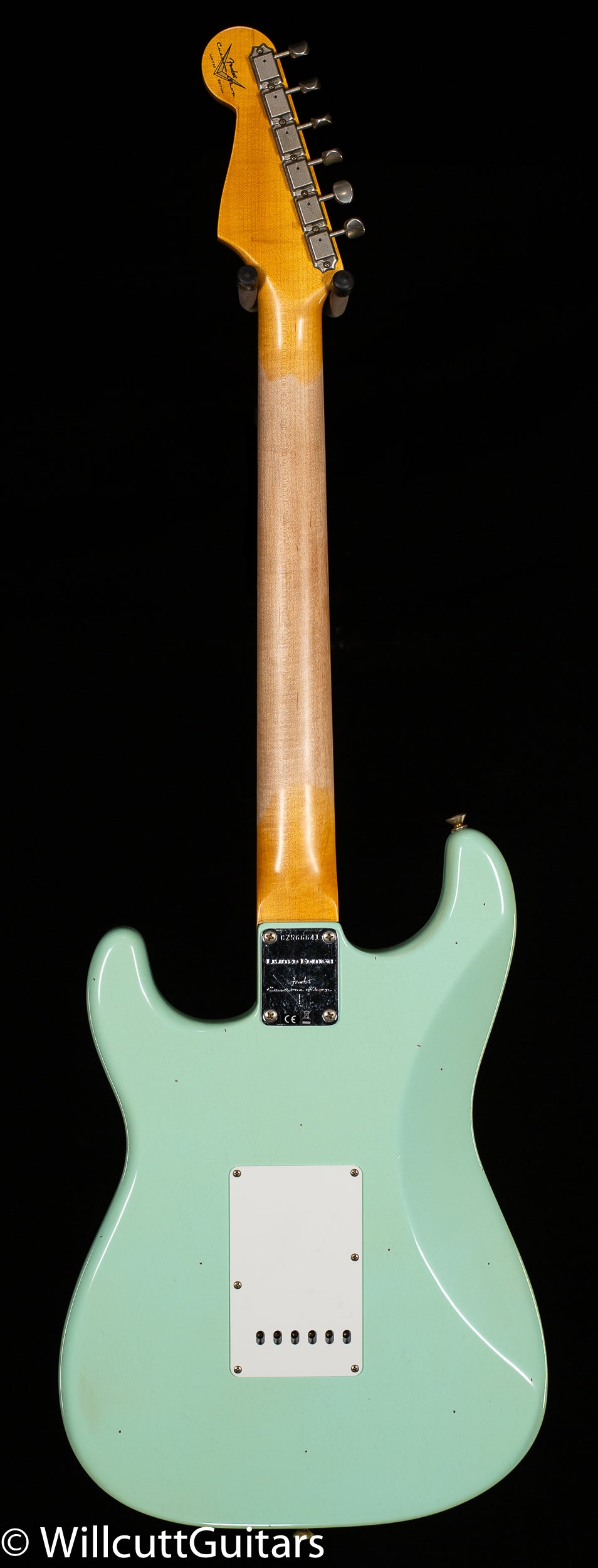 Fender Custom Shop 1960 Stratocaster Journeyman Relic Faded Aged Surf Green (641)