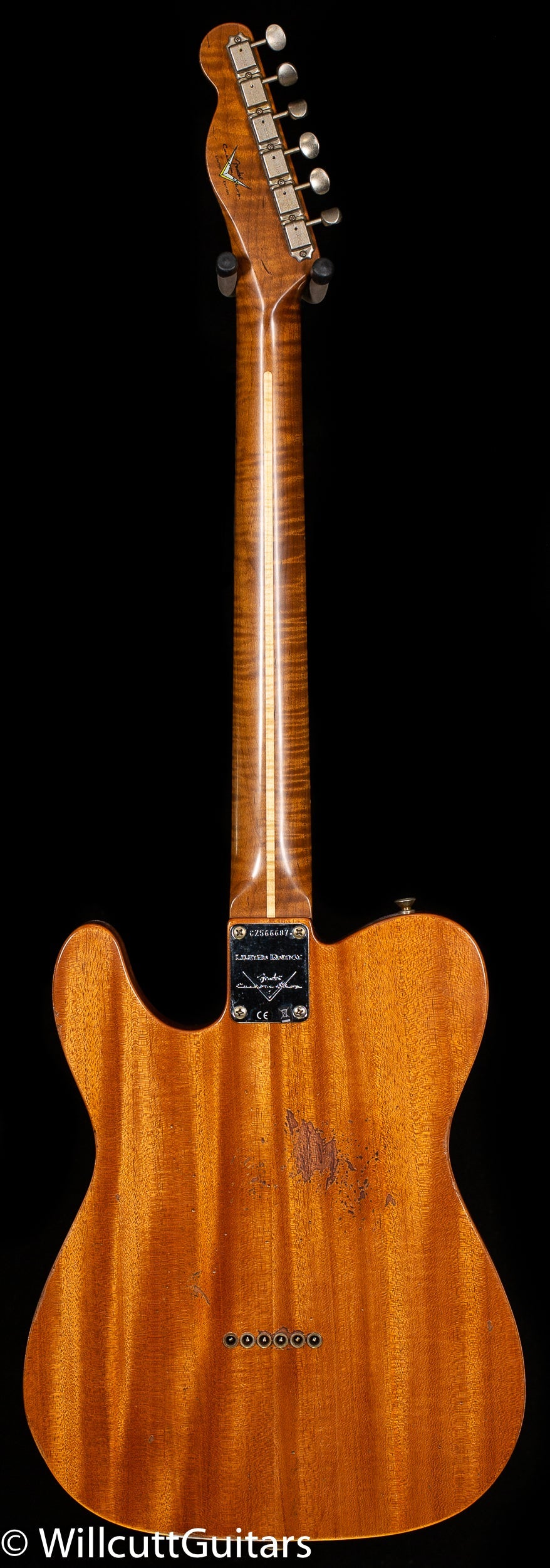 Fender Custom Shop LTD P90 Thinline Telecaster Relic Black (687)