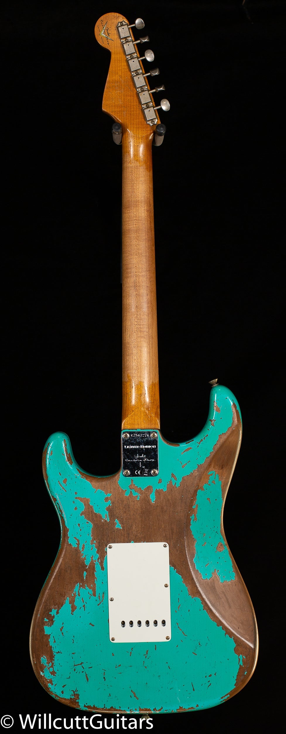 Fender Custom Shop Roasted 1960 Stratocaster Heavy Relic Aged Sea Foam Green (276)