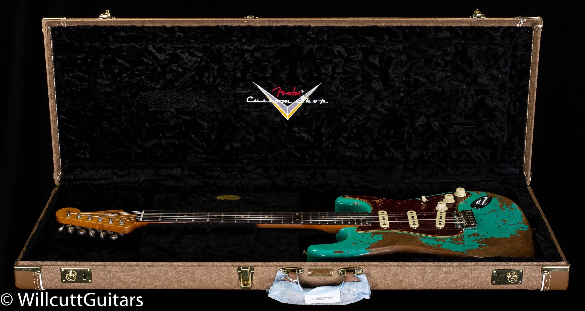 Fender Custom Shop Roasted 1960 Stratocaster Heavy Relic Aged Sea Foam Green (276)