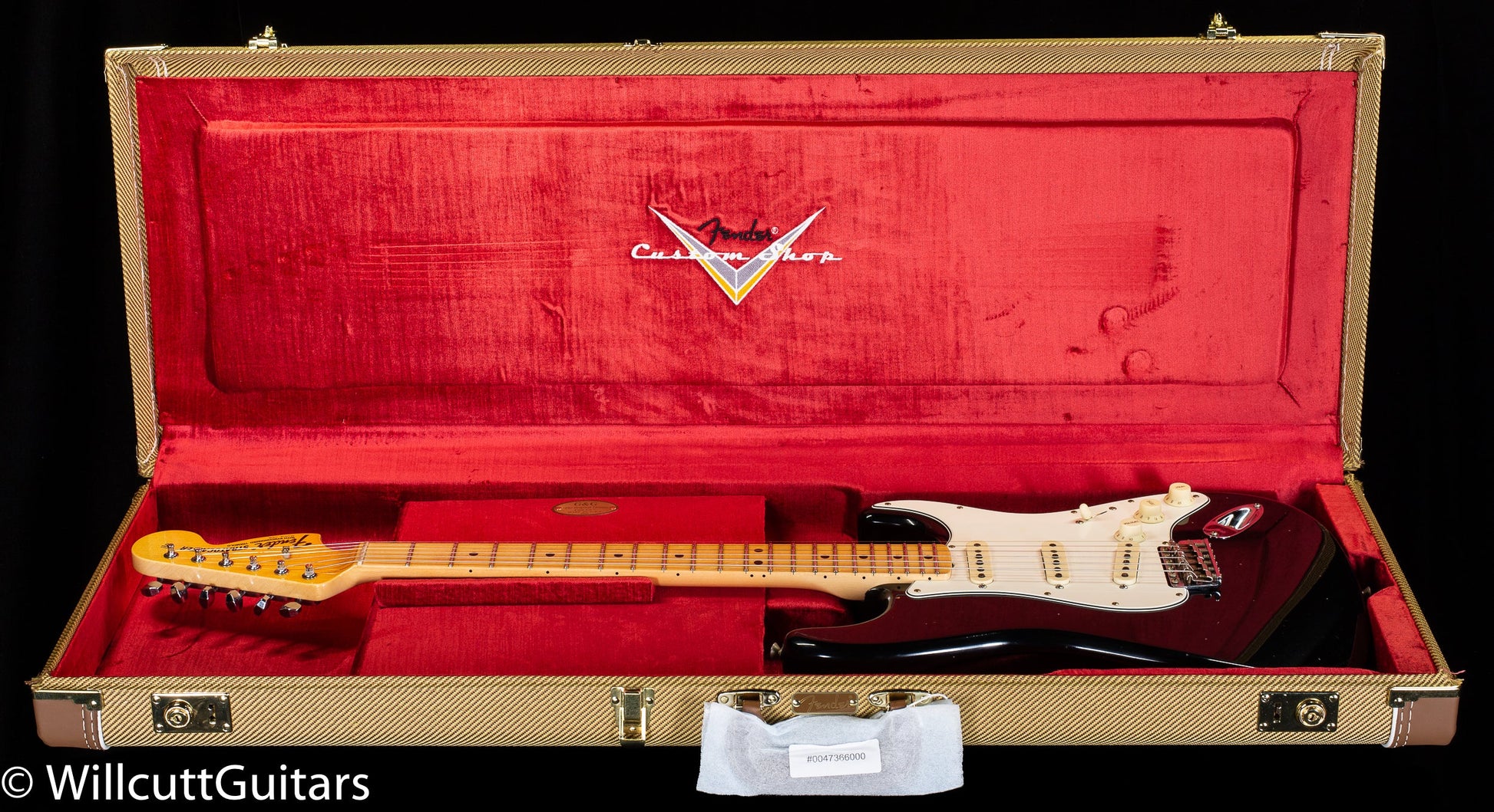 Fender Custom Shop LTD 1969 Stratocaster Journeyman Relic Aged Black (588)