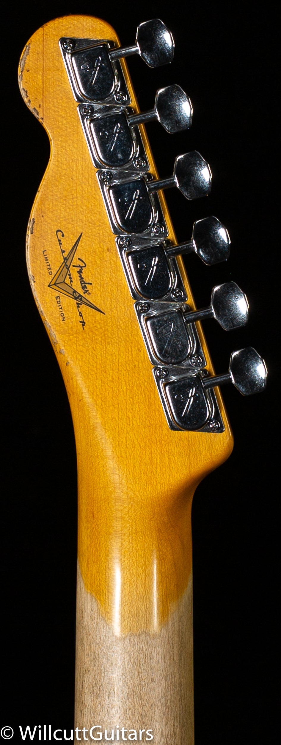 Fender Custom Shop 1972 Thinline Telecaster Custom Relic Aged Blue Floral (369)