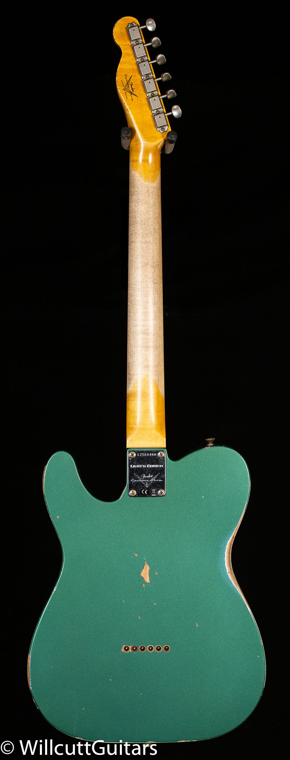 Fender Custom Shop LTD 1961 Telecaster Relic Aged Sherwood Green Metallic (400)
