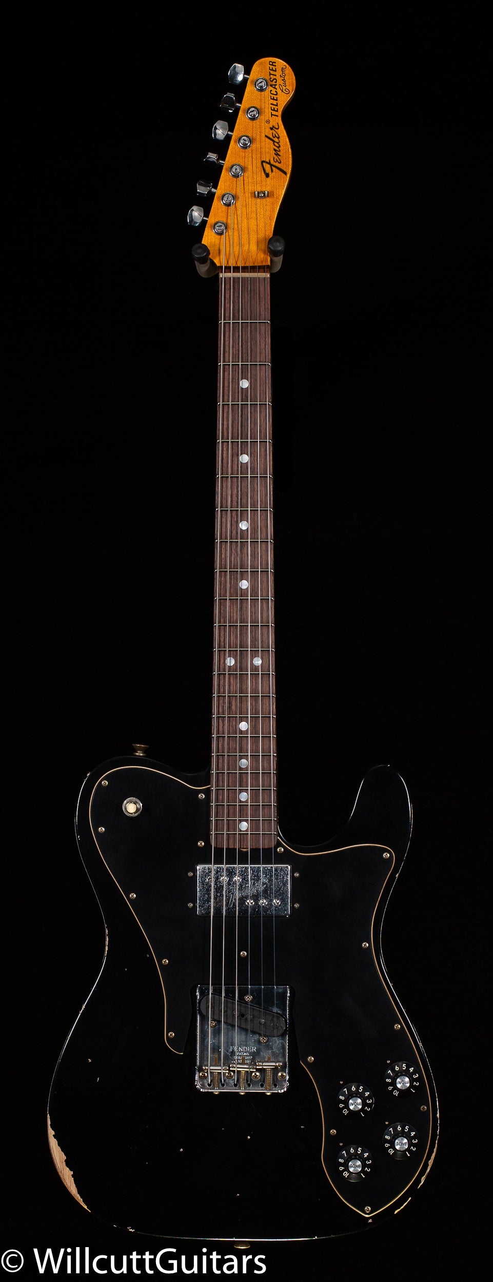 Fender Custom Shop LTD 70s Telecaster Custom Relic Aged Black (419)