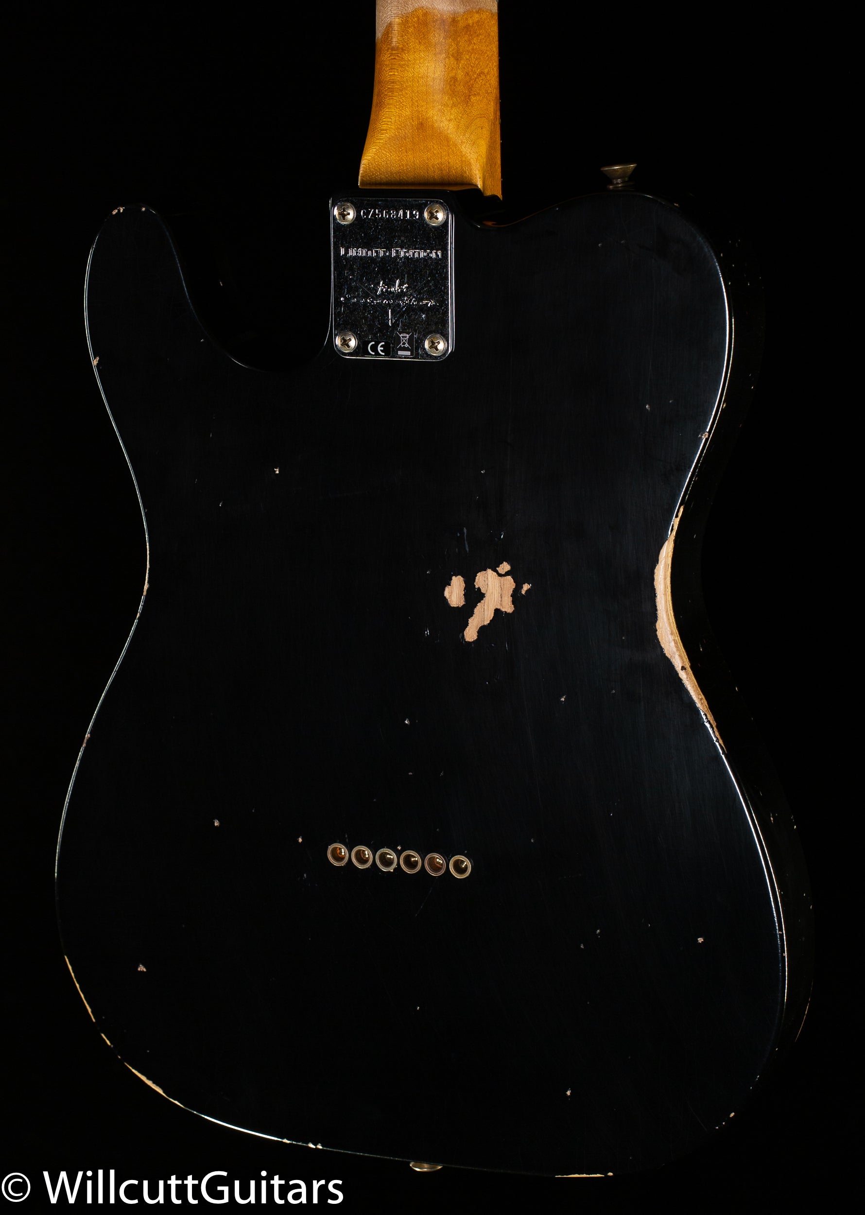 Fender Custom Shop LTD 70s Telecaster Custom Relic Aged Black (419)