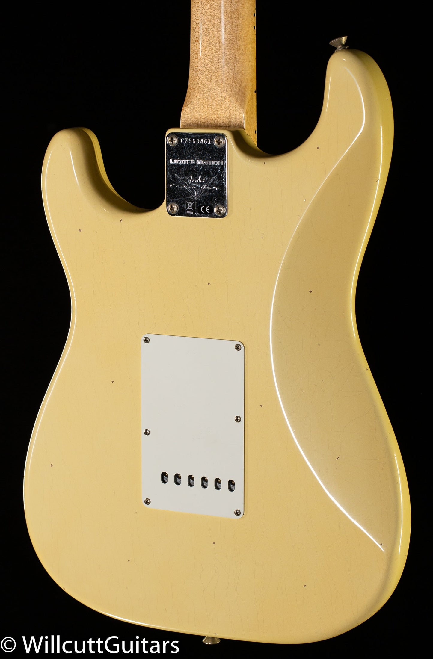 Fender Custom Shop LTD 1969 Stratocaster Journeyman Relic Aged Vintage White (461)