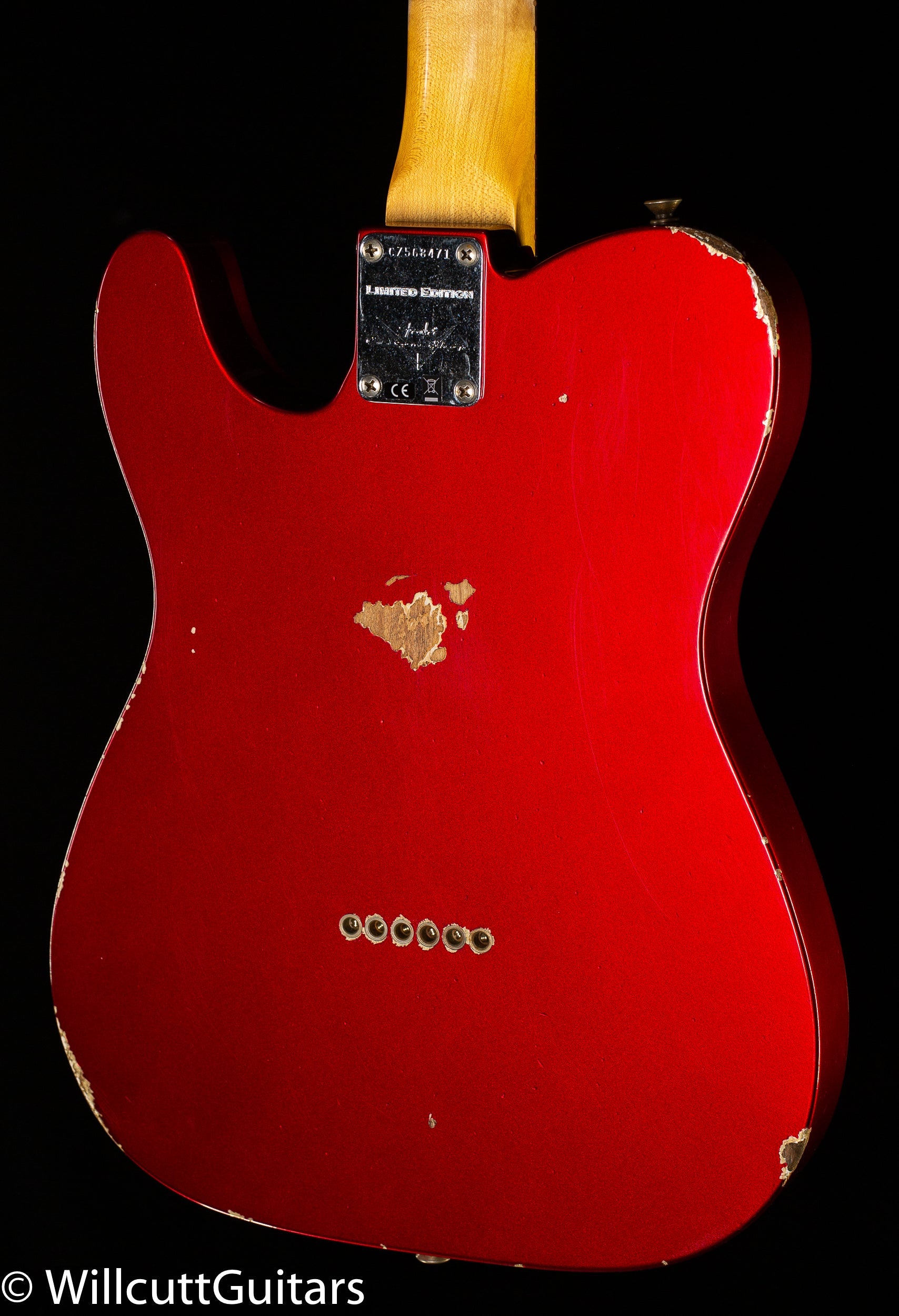 Fender Custom Shop LTD 1961 Telecaster Relic Aged Candy Apple Red (471)