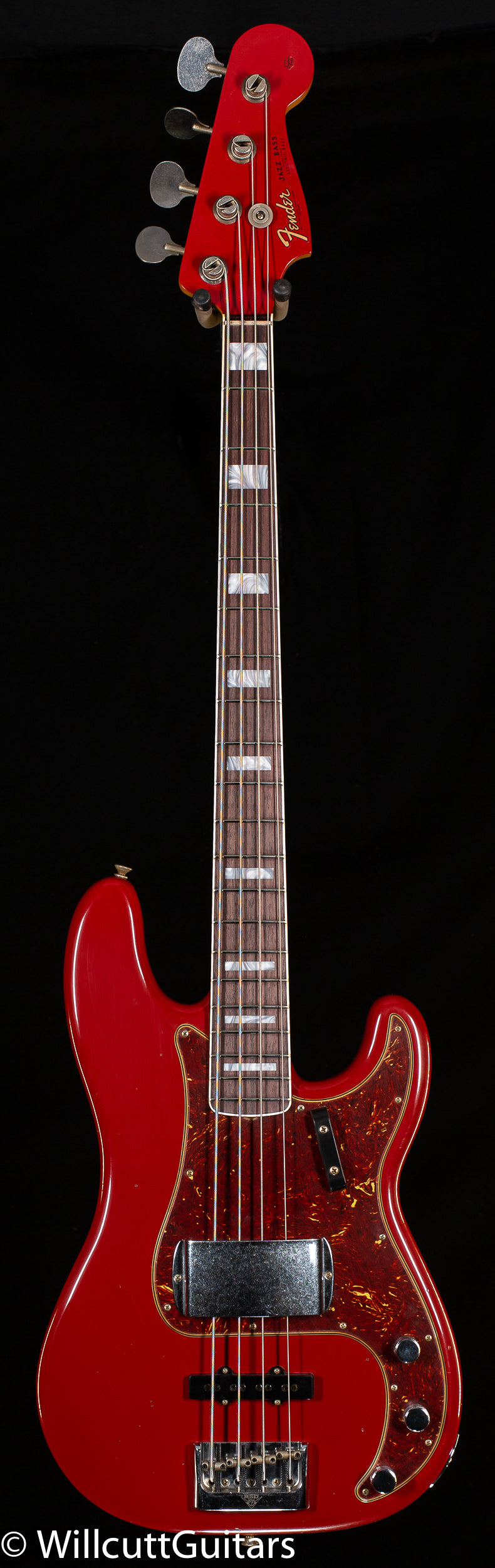 Fender Custom Shop LTD P-Bass Special Journeyman Relic Aged Dakota Red (655)