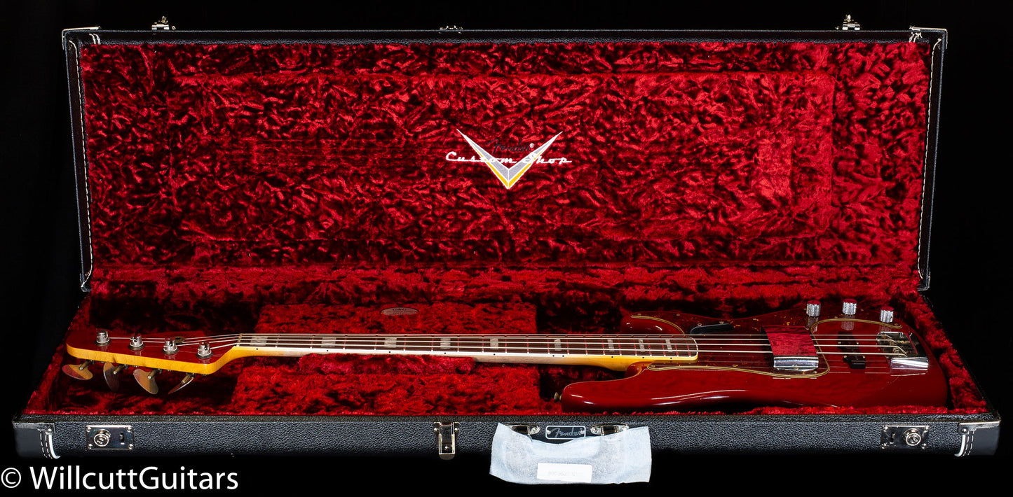Fender Custom Shop LTD P-Bass Special Journeyman Relic Aged Dakota Red (655)