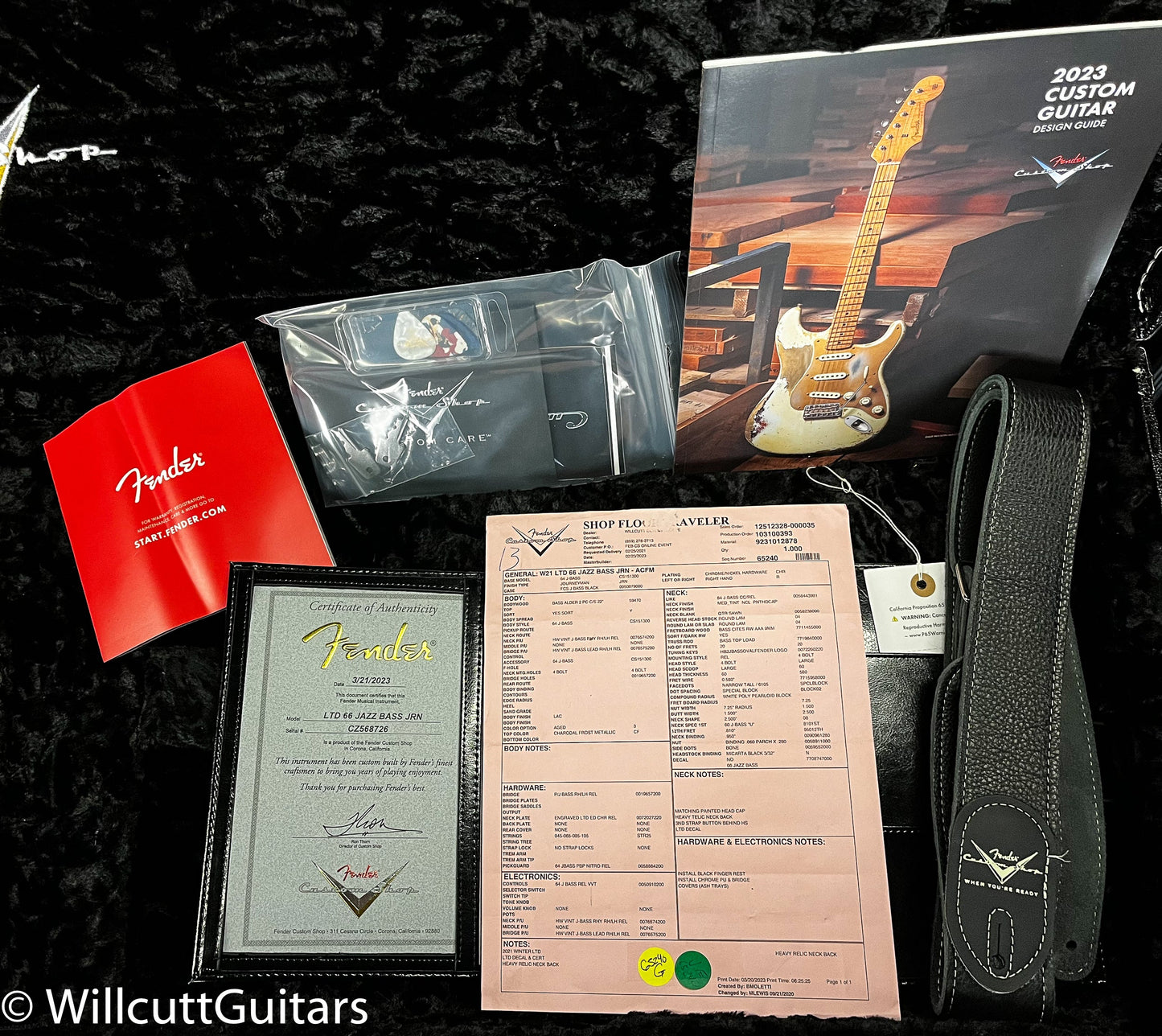 Fender Custom Shop LTD 1966 Jazz Bass Journeyman Relic Aged Charcoal Frost Metallic (726)