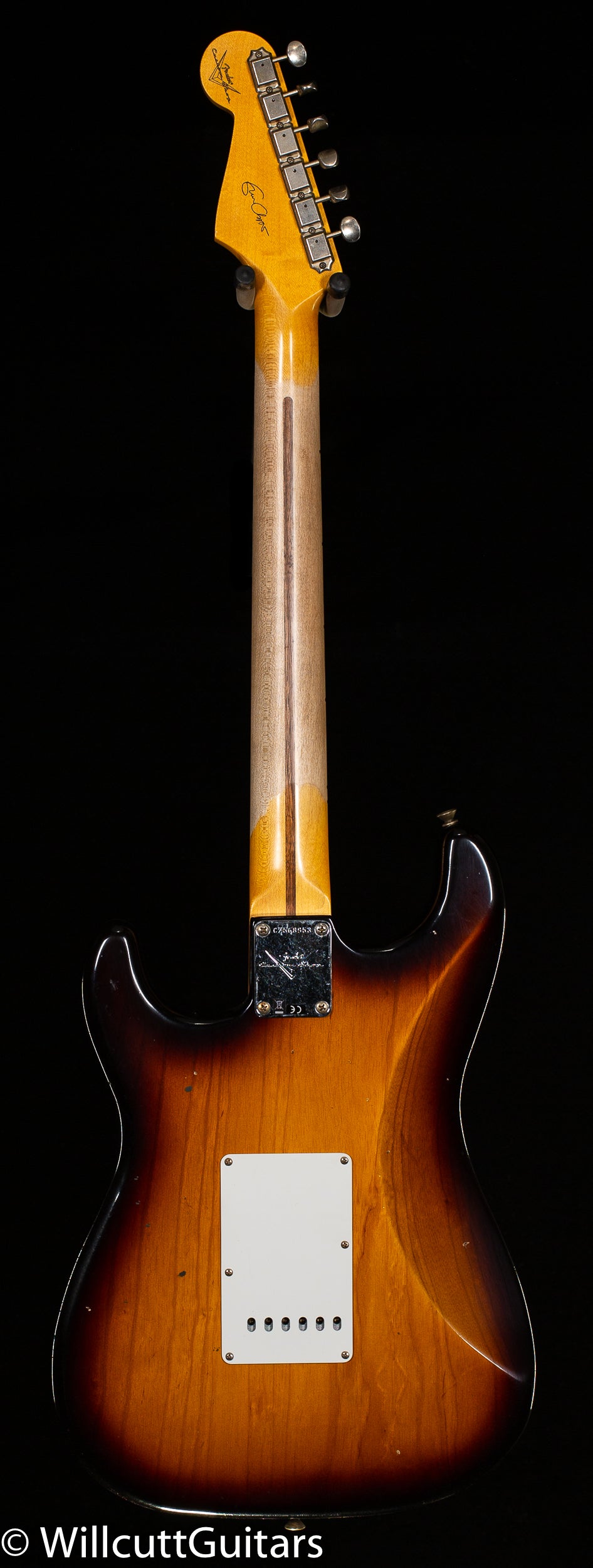 Fender Custom Shop Eric Clapton Signature Stratocaster Journeyman Relic 2-Color Sunburst (953)
