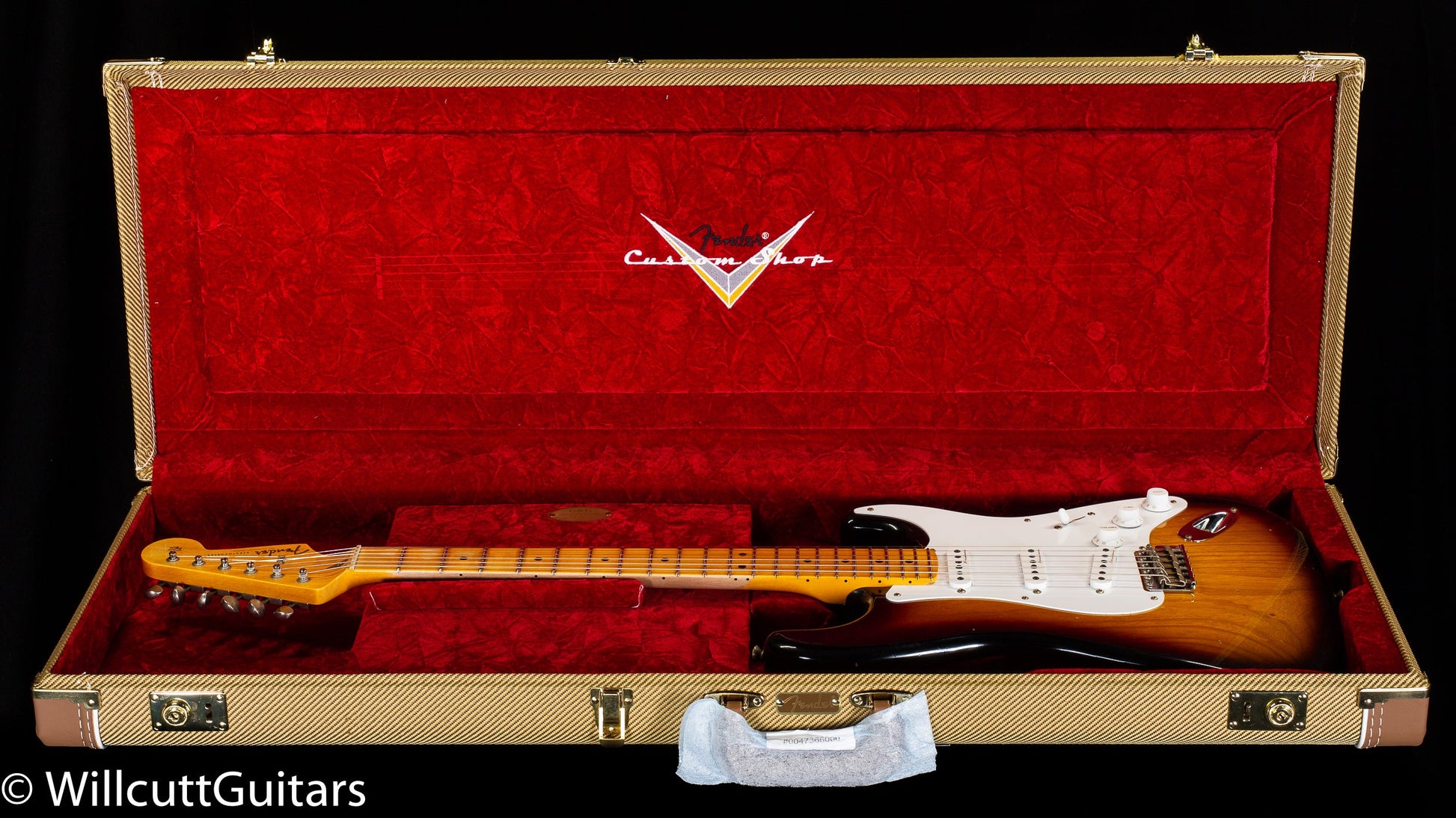 Fender Custom Shop Eric Clapton Signature Stratocaster Journeyman Relic 2-Color Sunburst (953)