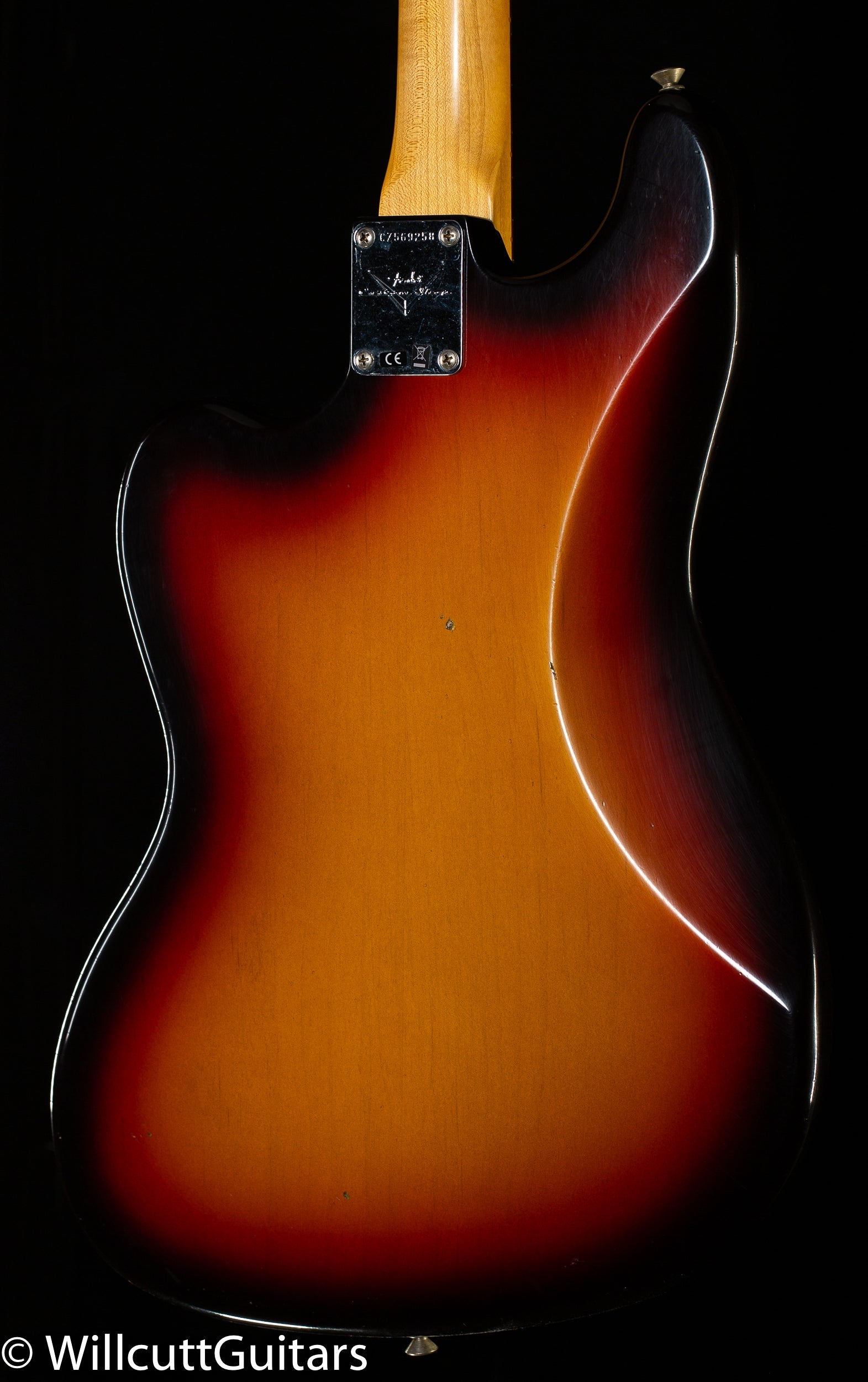Fender Custom Shop BASS VI Journeyman Relic Aged 3-Tone Sunburst (258)