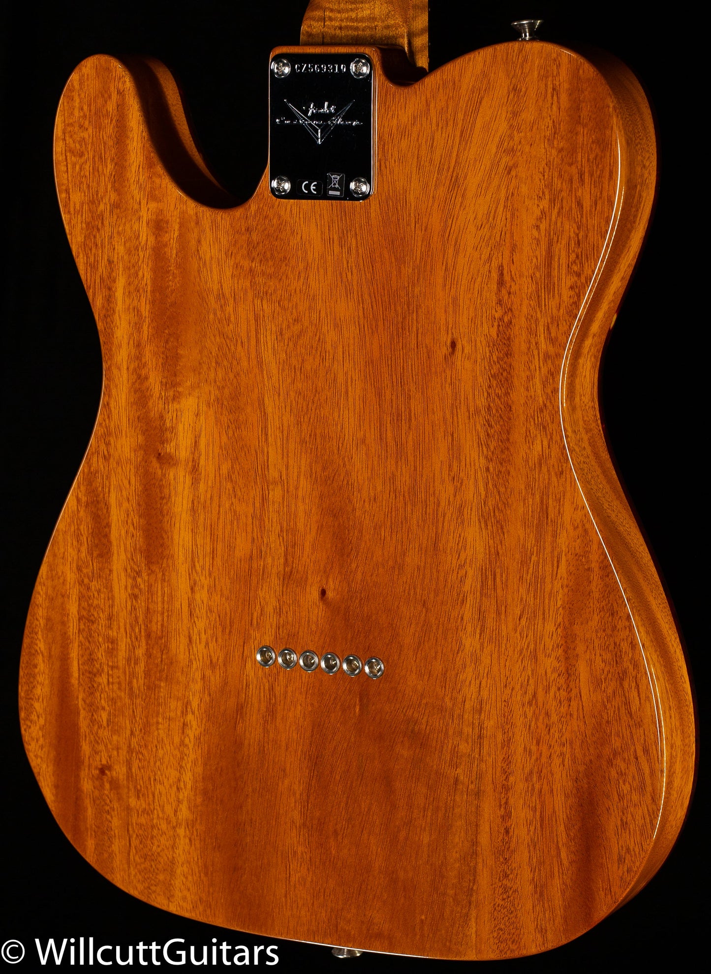 Fender Custom Shop Artisan Dual P90 Maple Burl Tele NOS, Rosewood Fingerboard, Aged Natural (310)