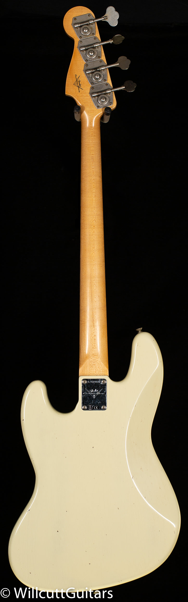 Fender Custom Shop '68 Jazz Bass Journeyman Relic Vintage White (337)