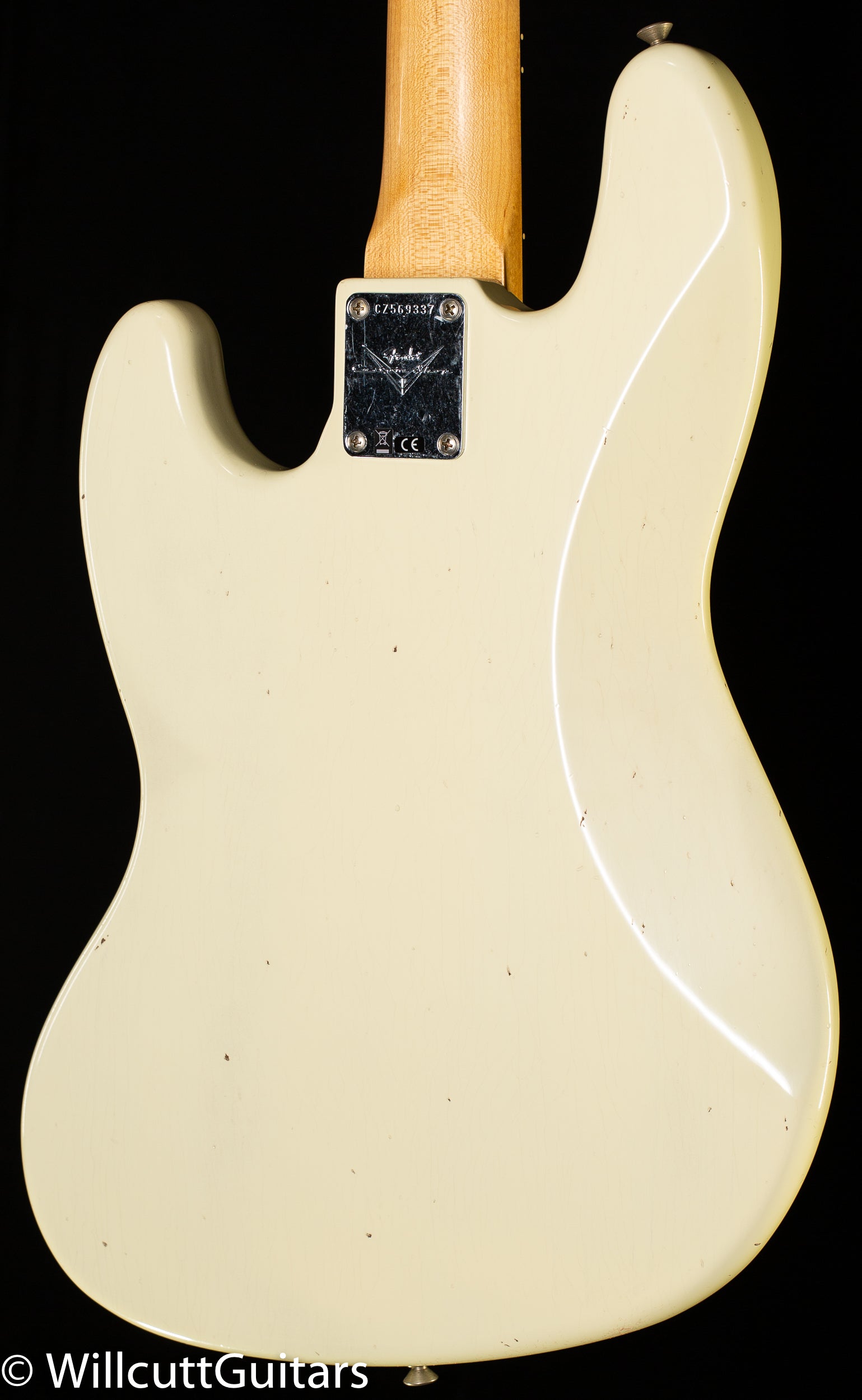 Fender Custom Shop '68 Jazz Bass Journeyman Relic Vintage White (337)