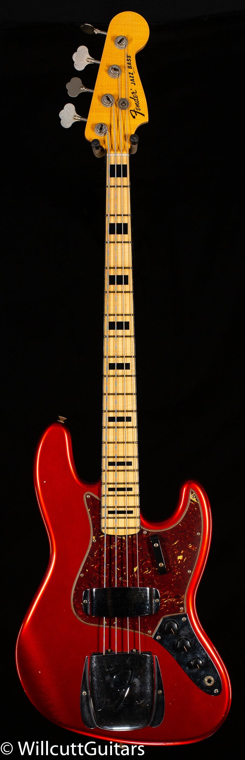 Fender Custom Shop 1968 Jazz Bass Journeyman Relic Aged Candy Apple Red (591)