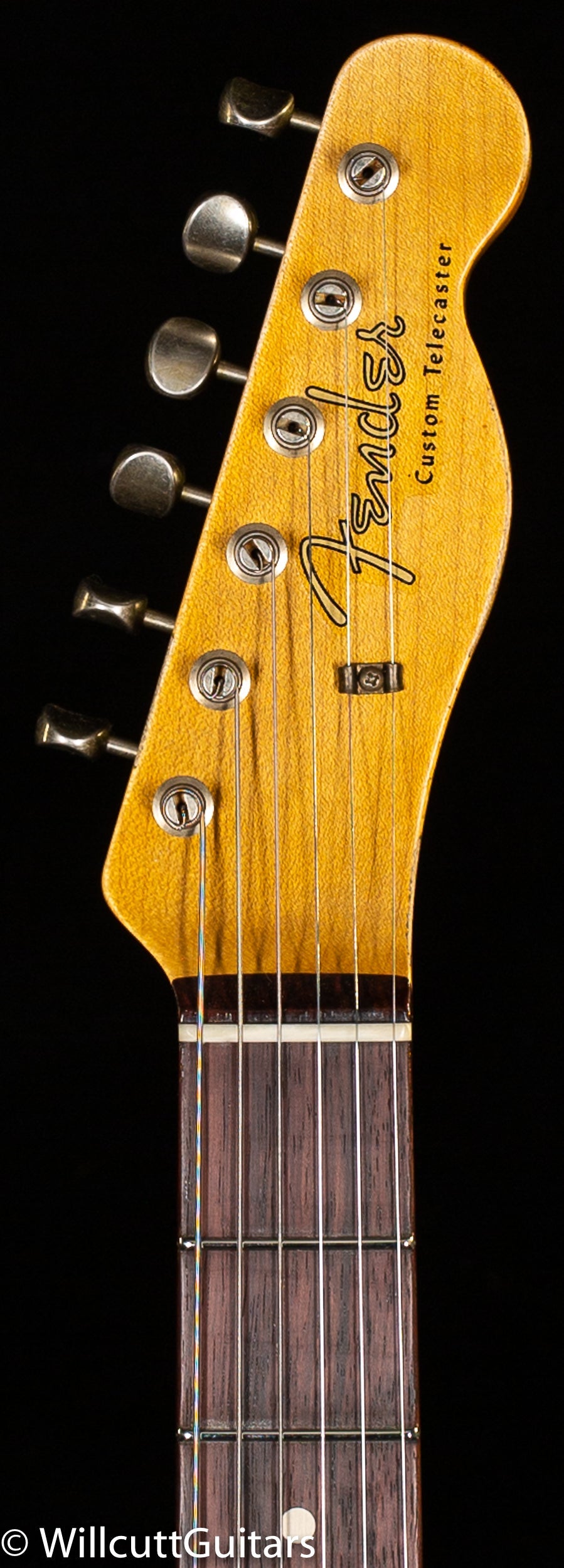 Fender Custom Shop 1960 Telecaster Custom Relic Aged Lake Placid Blue/Chocolate 3-Color Sunburst (670)