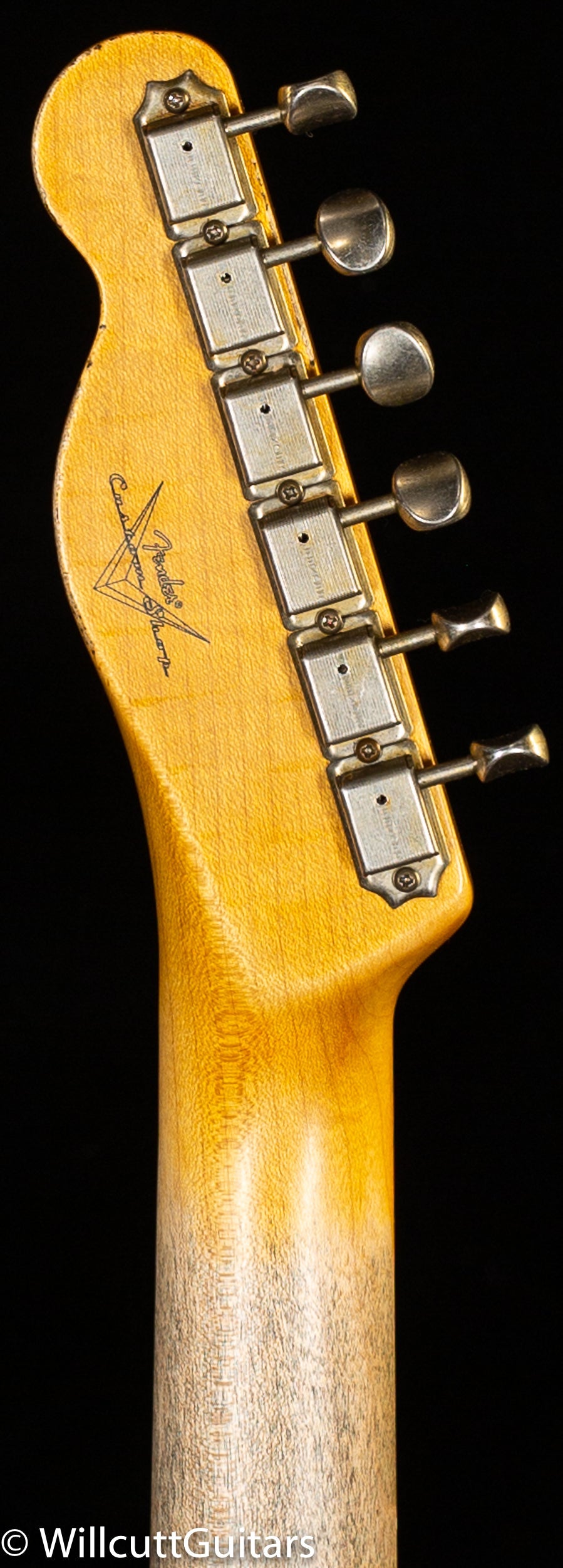 Fender Custom Shop 1960 Telecaster Custom Relic Aged Lake Placid Blue/Chocolate 3-Color Sunburst (670)