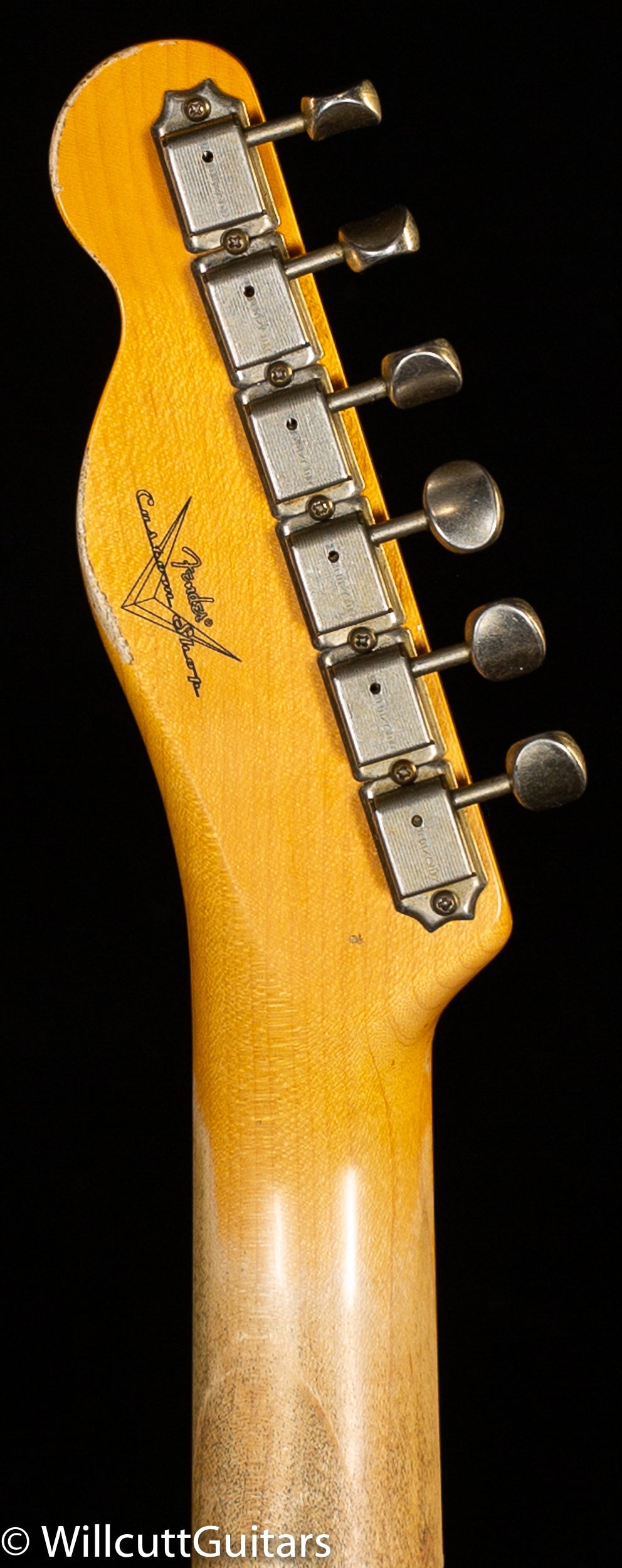 Fender Custom Shop 1960 Telecaster Custom Heavy Relic Aged Lake Placid Blue/Chocolate 3-Tone Sunburst (723)