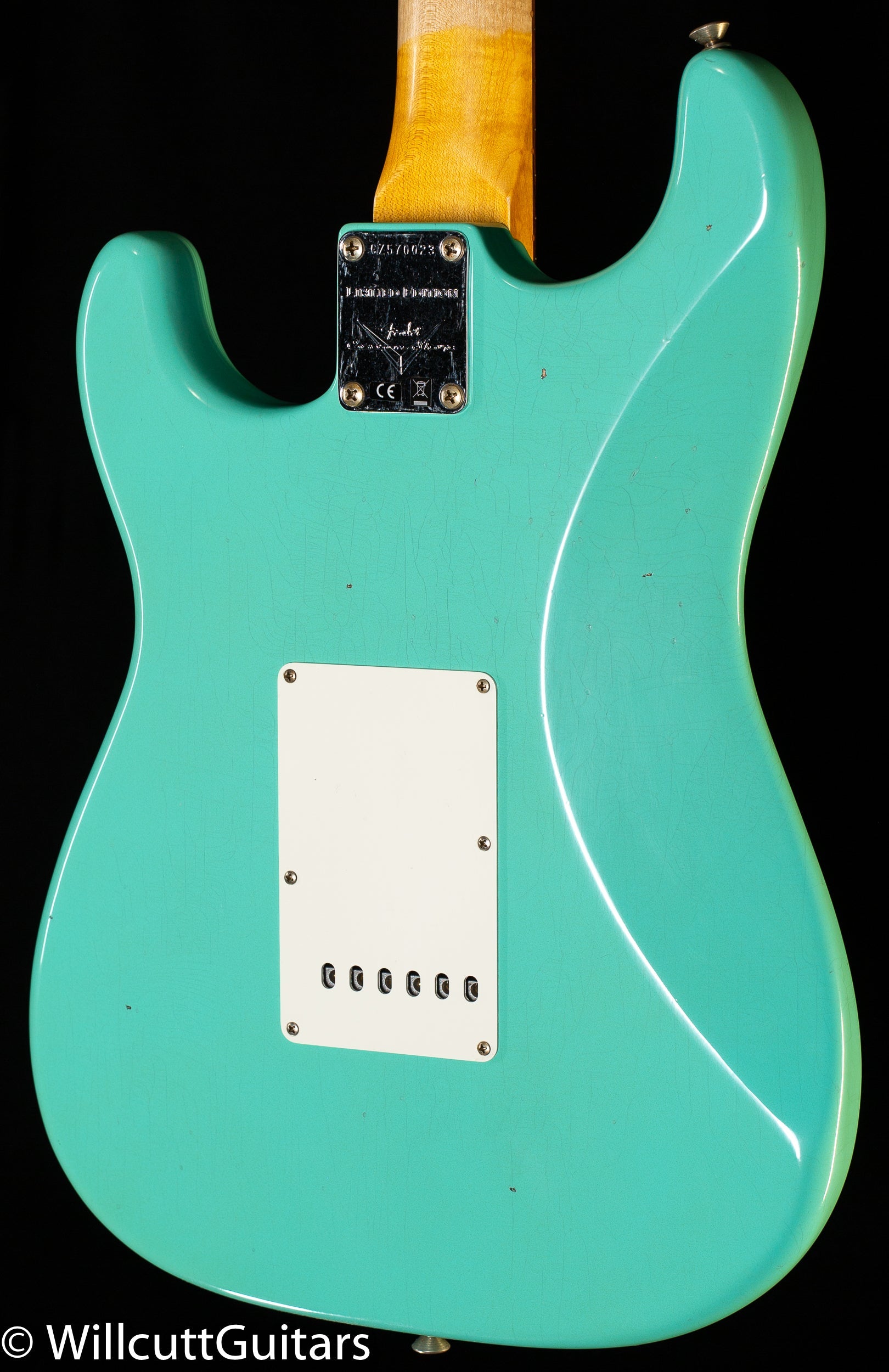 Fender Custom Shop 1959 Stratocaster Journeyman Relic Super Faded Aged Sea Foam Green (023)