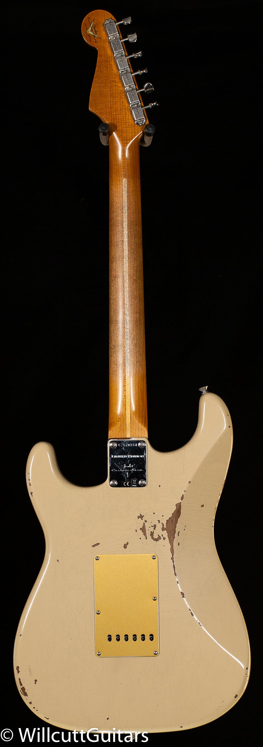 Fender Custom Shop LTD Roasted 1956 Stratocaster Relic Desert Sand Poblano (154)