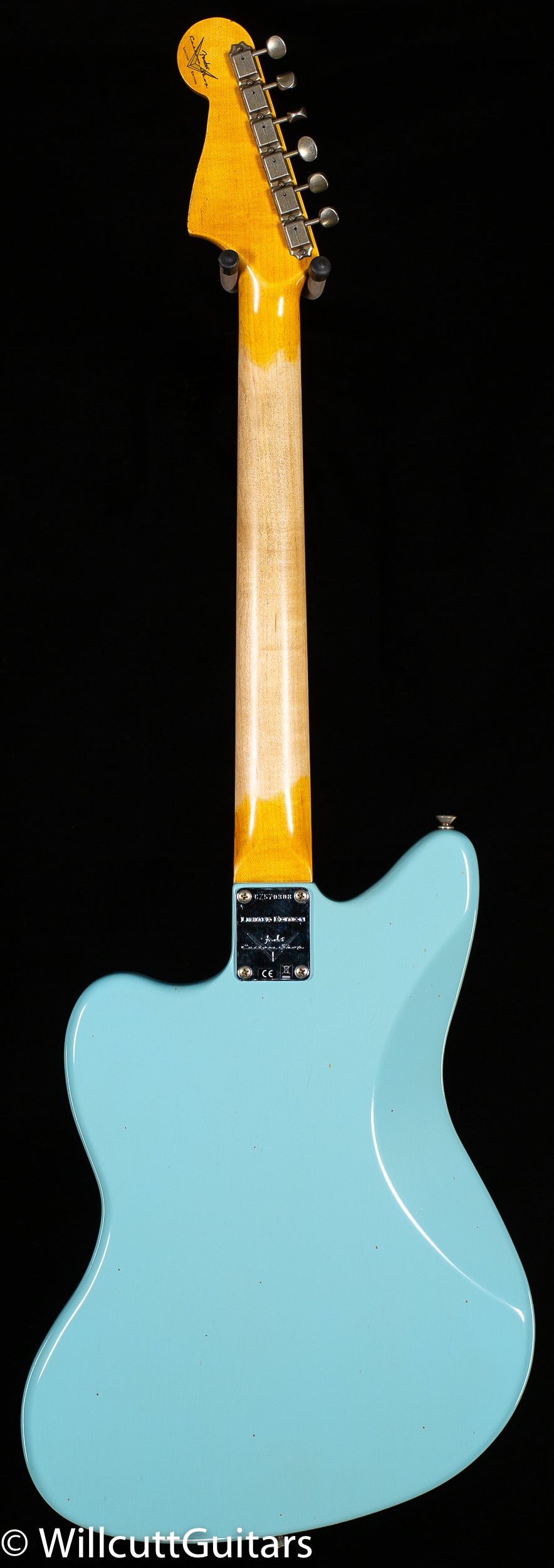 Fender Custom Shop 1959 250K Jazzmaster Journeyman Relic Faded Aged Daphne Blue (308)