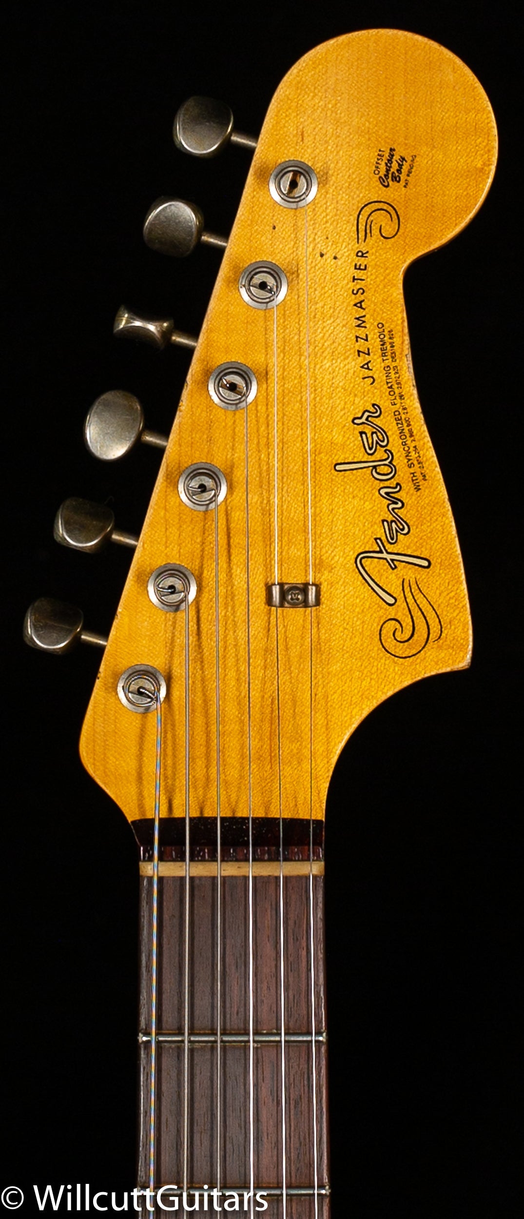 Fender Custom Shop 1959 250K Jazzmaster Journeyman Relic Faded Aged Daphne Blue (308)