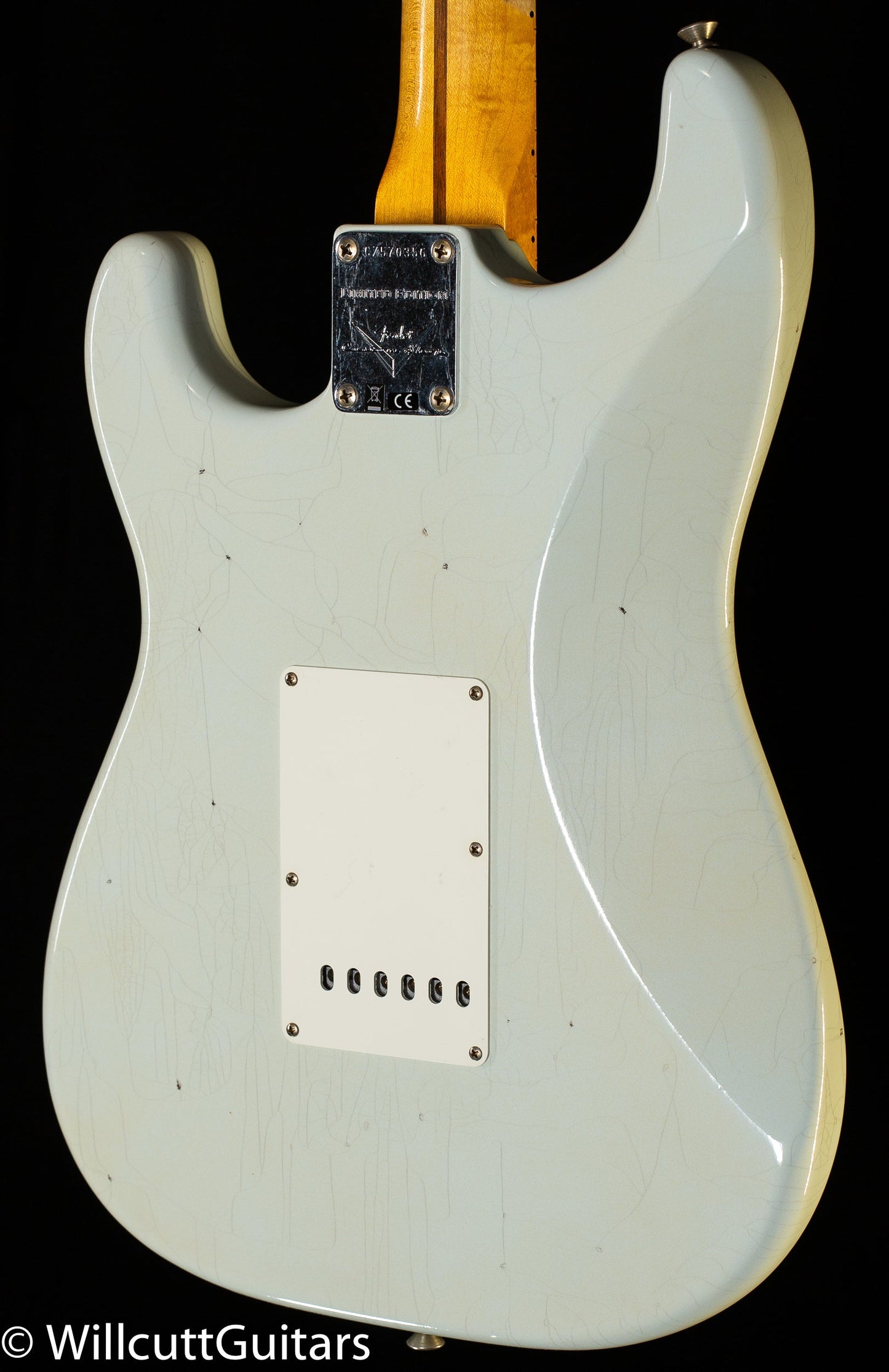 Fender Custom Shop 1956 Stratocaster Journeyman Relic Super Faded Aged Sonic Blue (356)